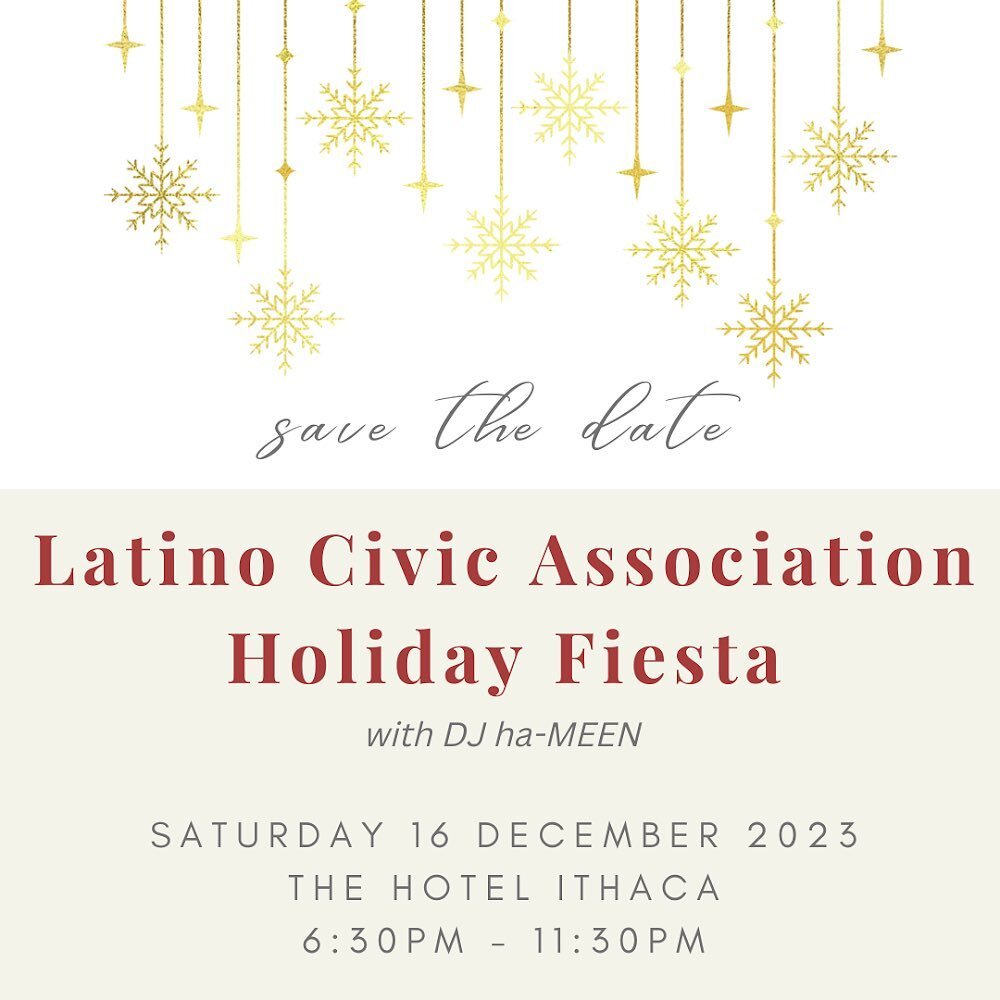 Join the Latino Civic Association for our much-anticipated annual night of music, dancing, and community celebration, all in support of the LCA's scholarship program.

Enjoy hors d'oeuvres, tasty drinks, and Latin dance spun by DJ ha-MEEN! All are we