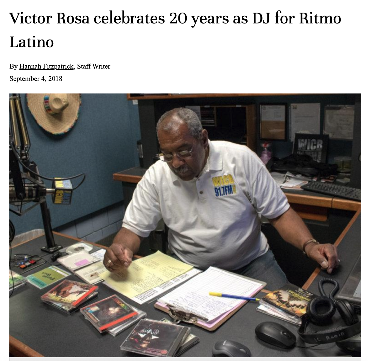 Victor Rosa celebrates 20 years as DJ for Ritmo Latino