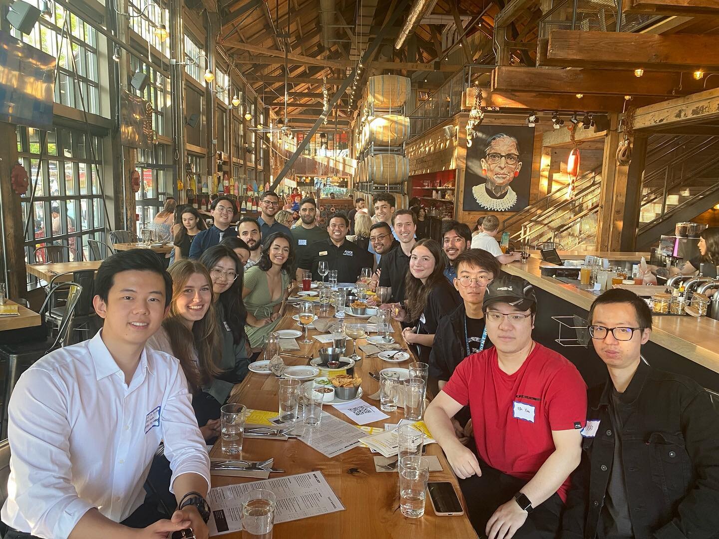 Great turn up at our joint networking event with Seattle YMF. 😁