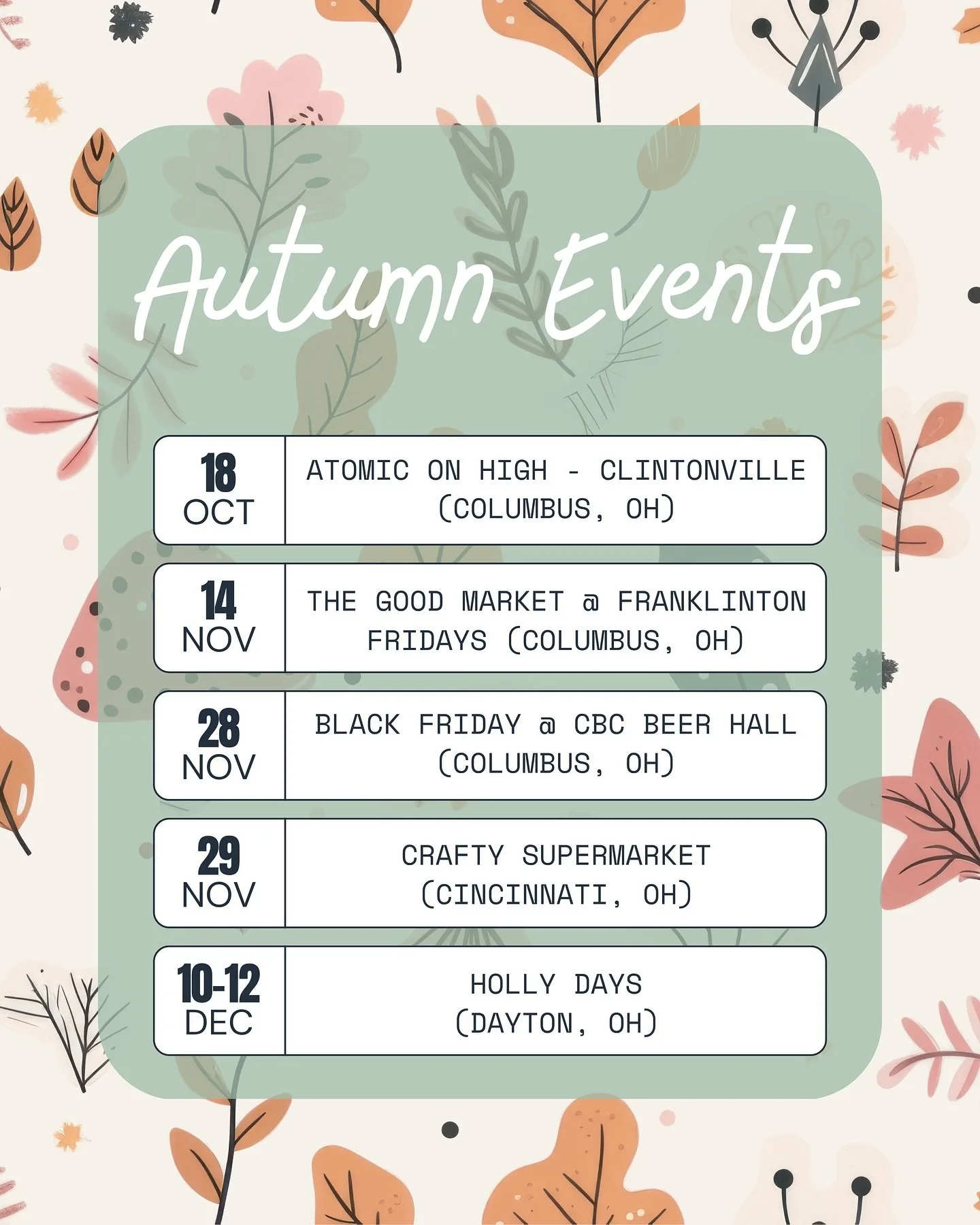 Decided I couldn’t stand the colors on the other one so I fixed it. 
Shop in-person at @goodmarket.cbus @lionpetalexchangemarket @craftysupermkt and @arcadedayton over the next two months! And as always, shop online at middleyakleatherco.com