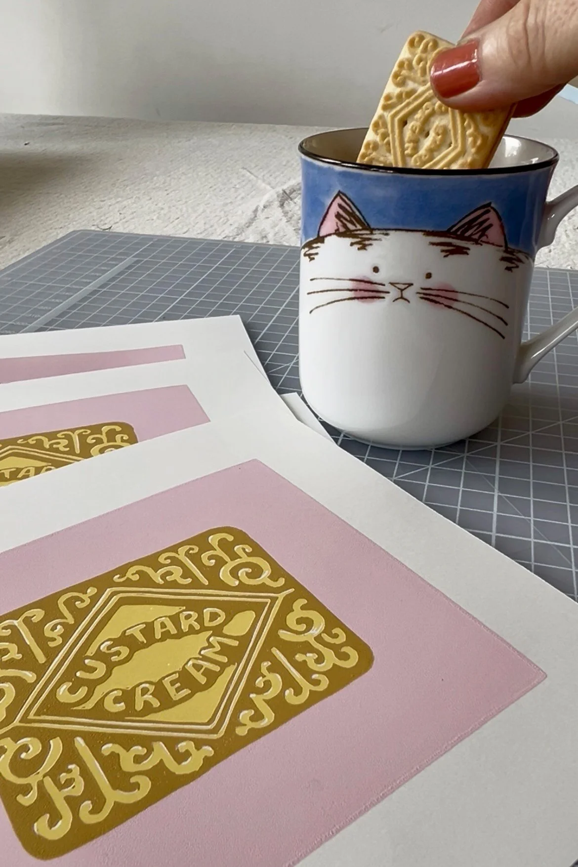 Custard cream prints with mug.jpg