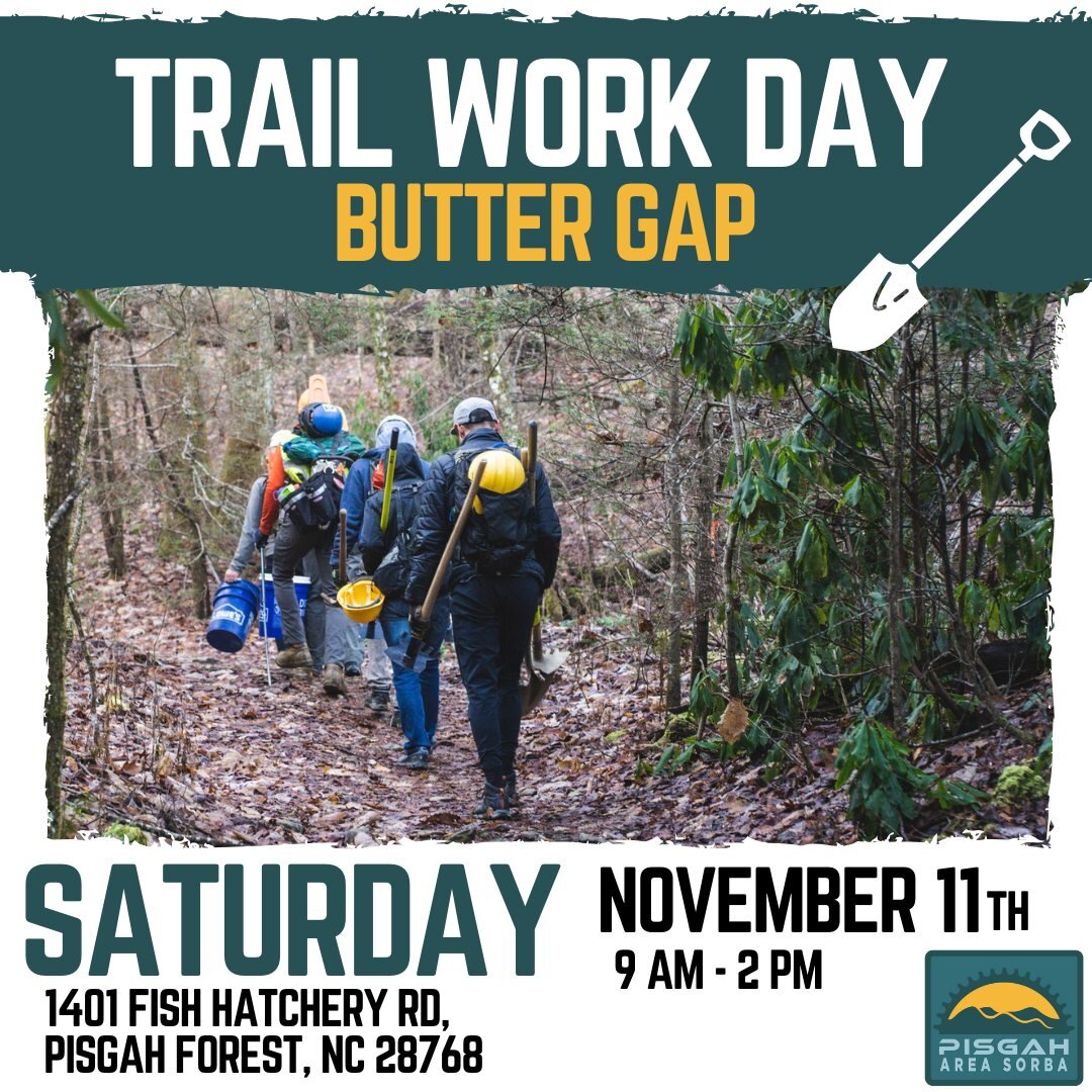 Join us on Saturday, November 11th for another work day on the Butter Gap project!

We will hike a mile in on the Cat Gap trail to the Butter Gap/Long Branch intersection. Our primary focus will be brushing back the corridor on the section of Butter 