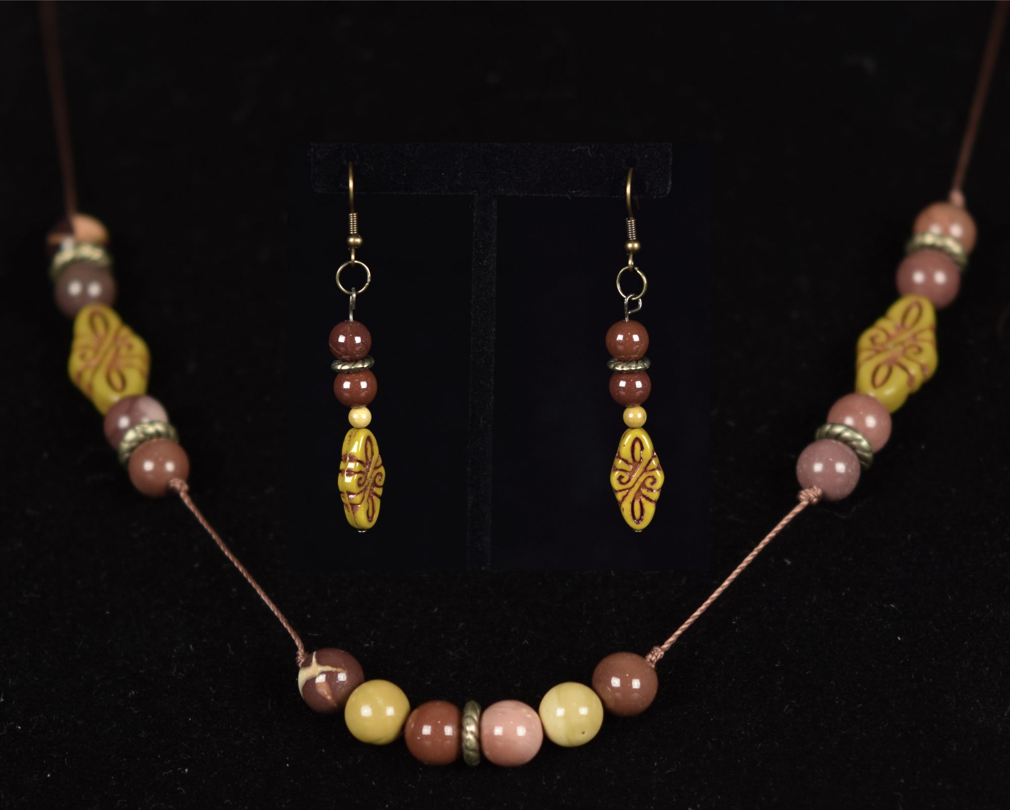 Moukaite Jasper Set