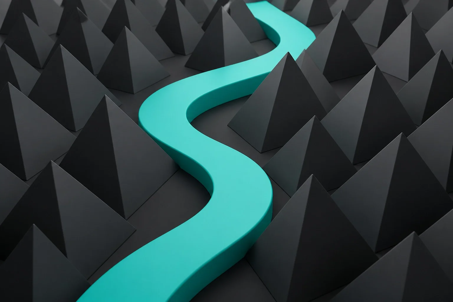 Minimalist visual representing operational efficiency and streamlined business processes to protect margins.