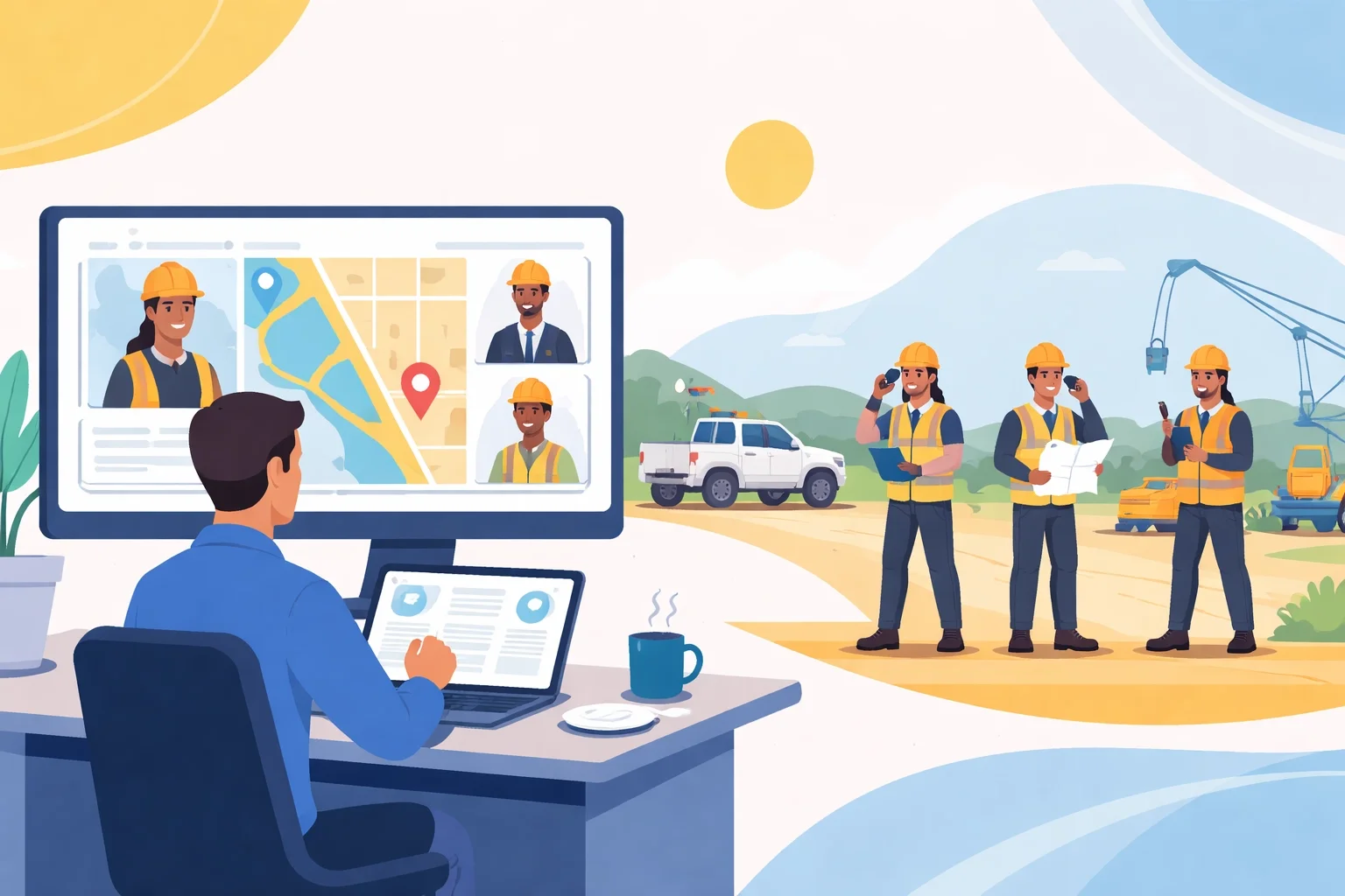 Leading a Field Crew from Afar