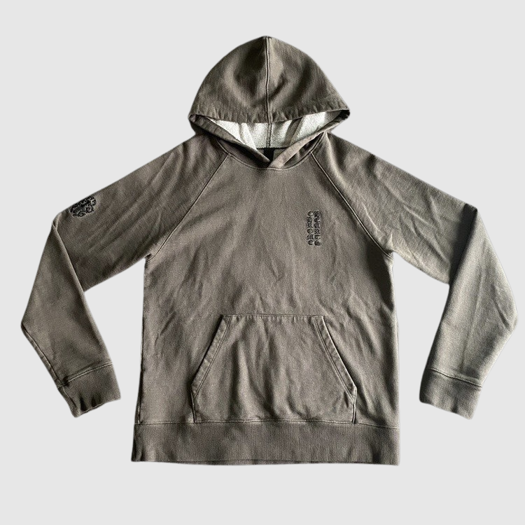 Chrome Hearts Olive GRP Y NOT Hoodie — 