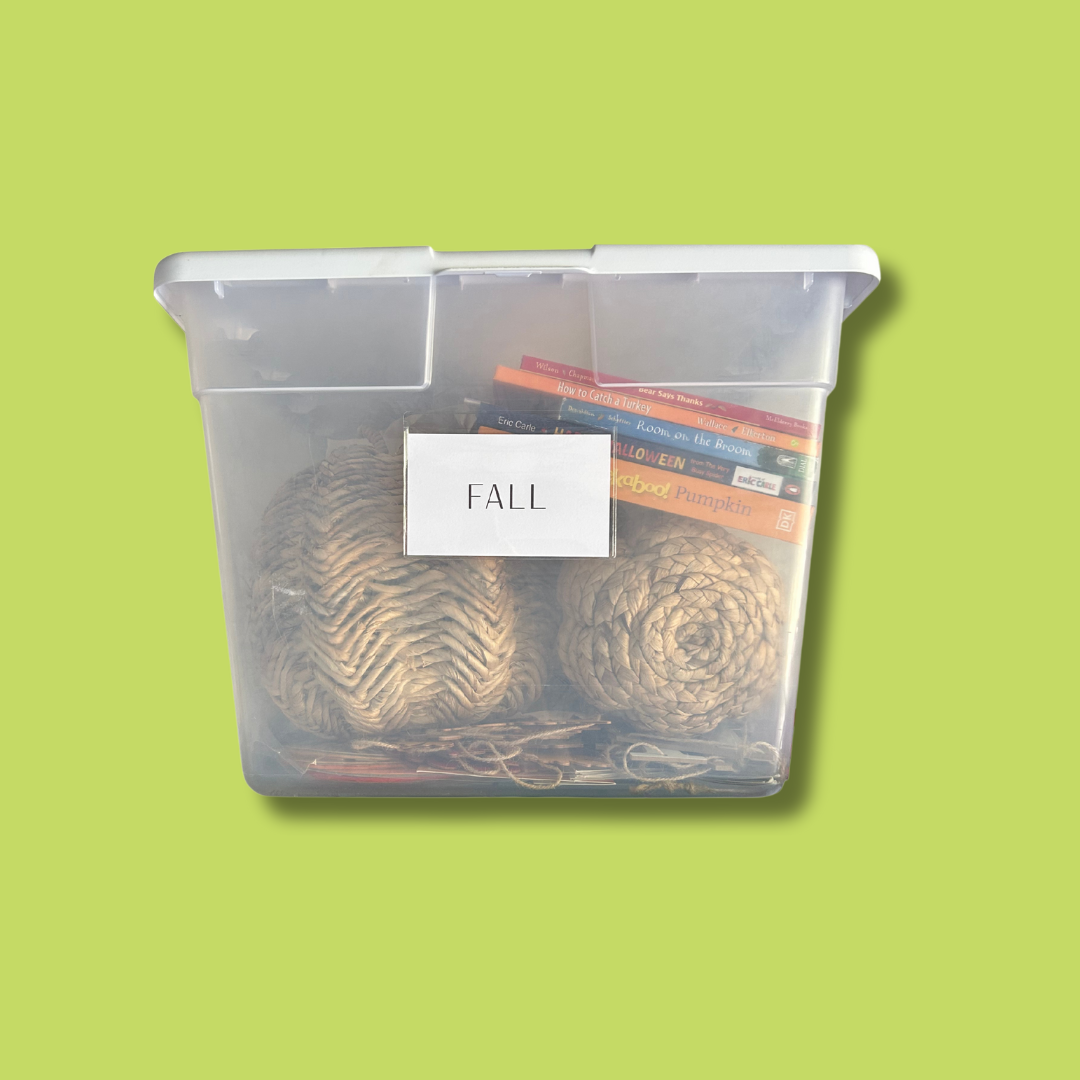 Custom Organization Label with Adhesive Pocket