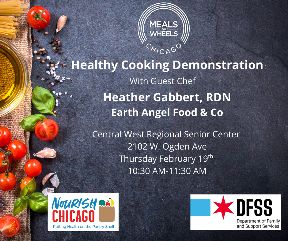 Cooking Demo, American Heart Month with Heather Gabbert, RDN