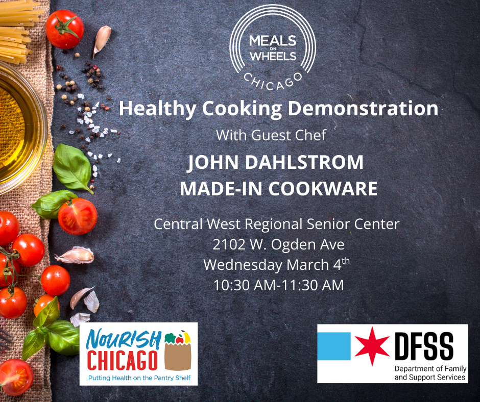 Cooking Demo, John Dahlstrom from Made-In Cookware