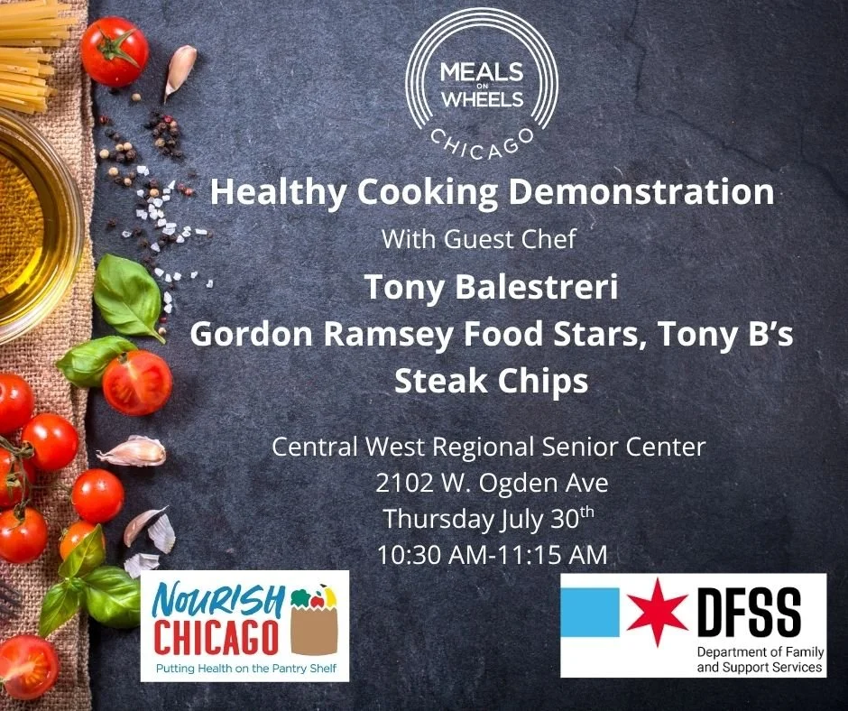 Cooking Demo, Tony Balestreri Gordon Ramsey Food Stars, Tony B's Steak Chips