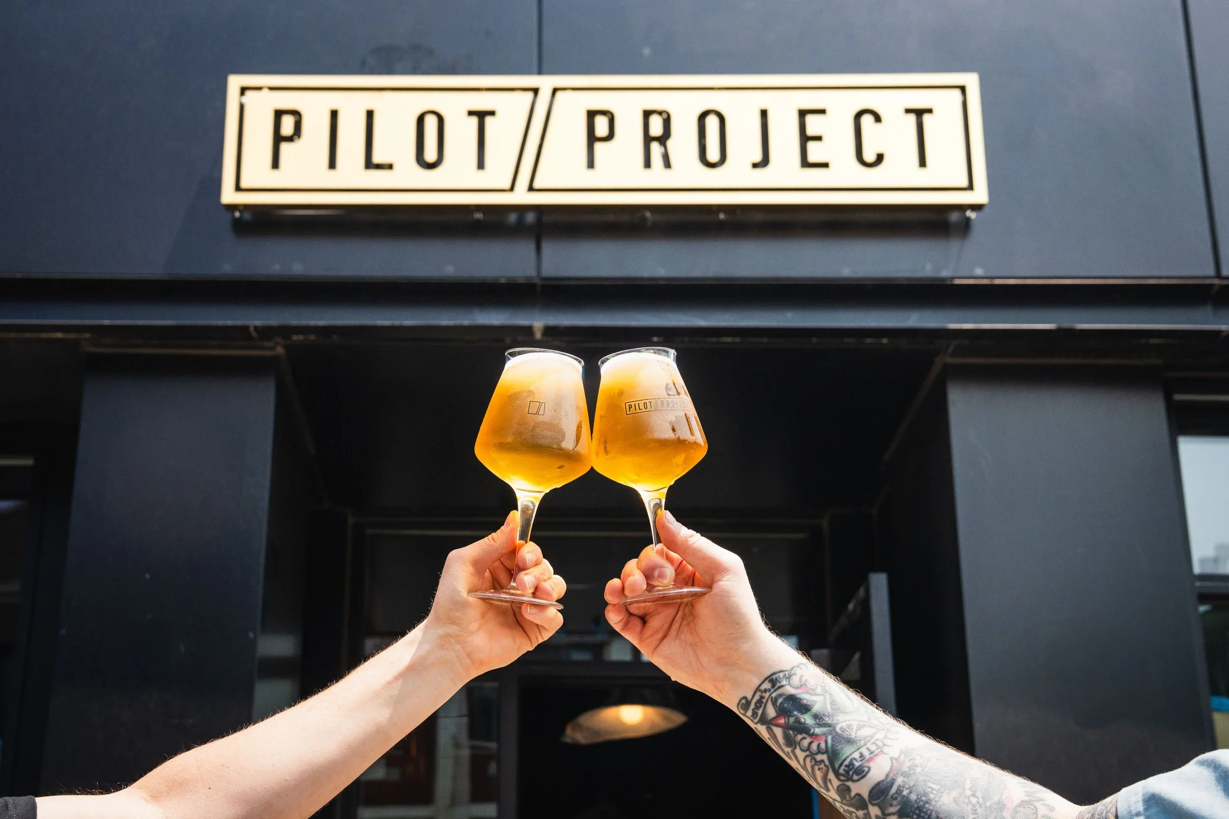 Pilot Project Brewing: Raise a Glass. Round Up for Chicago Seniors.