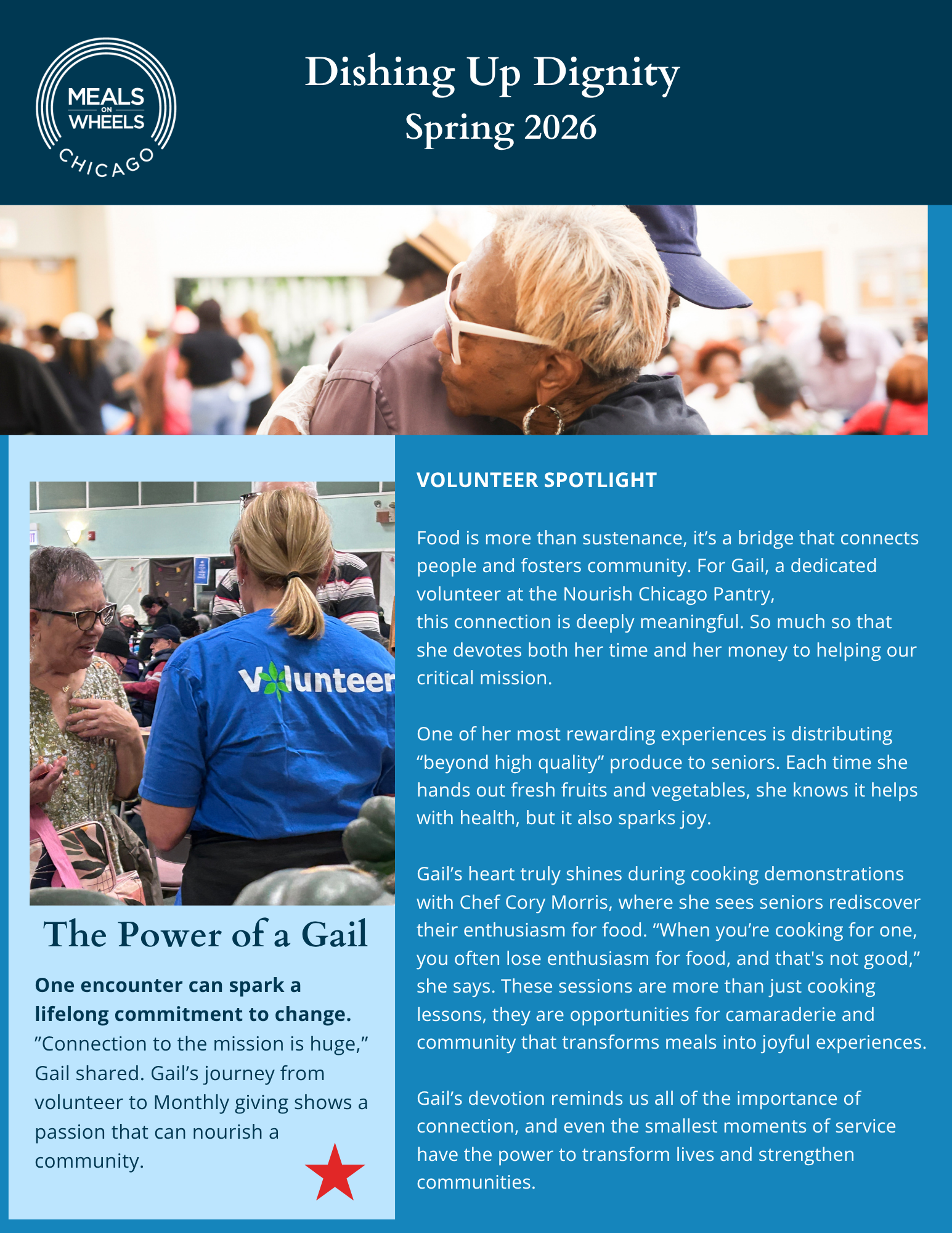 Dishing Up Dignity - Spring Newsletter