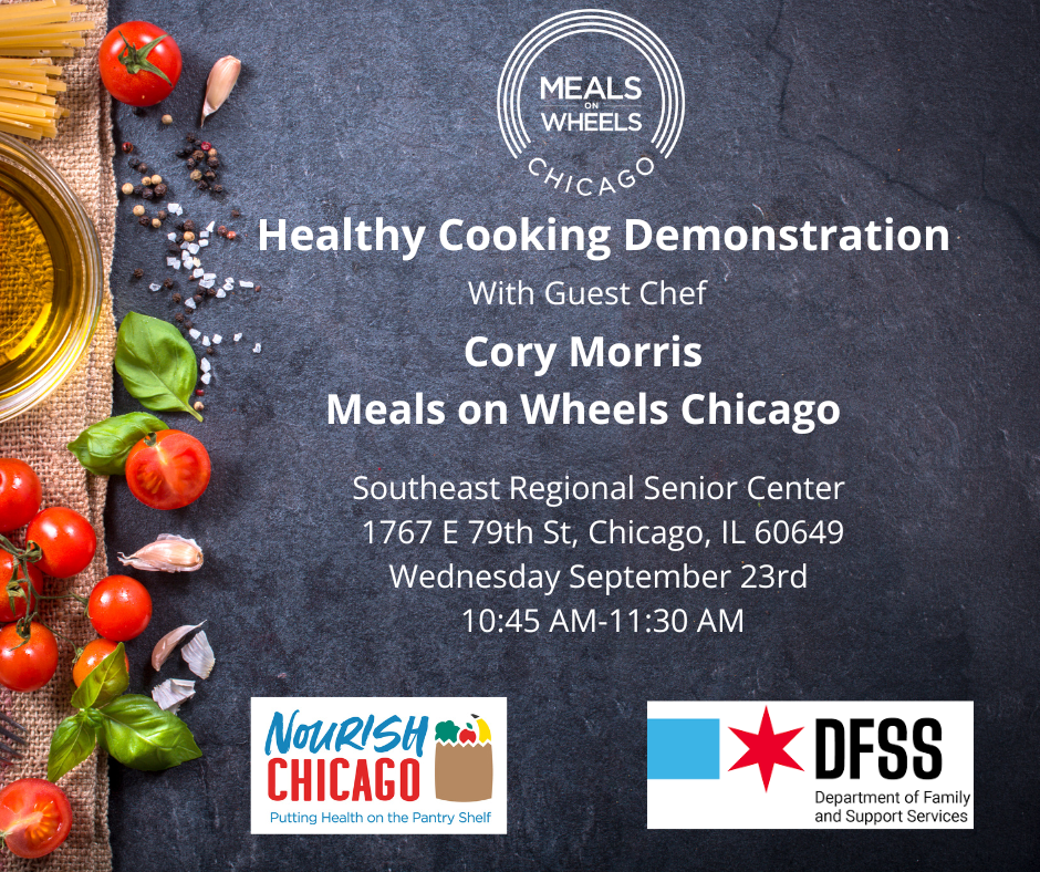 Cooking Demo, Cory Morris 