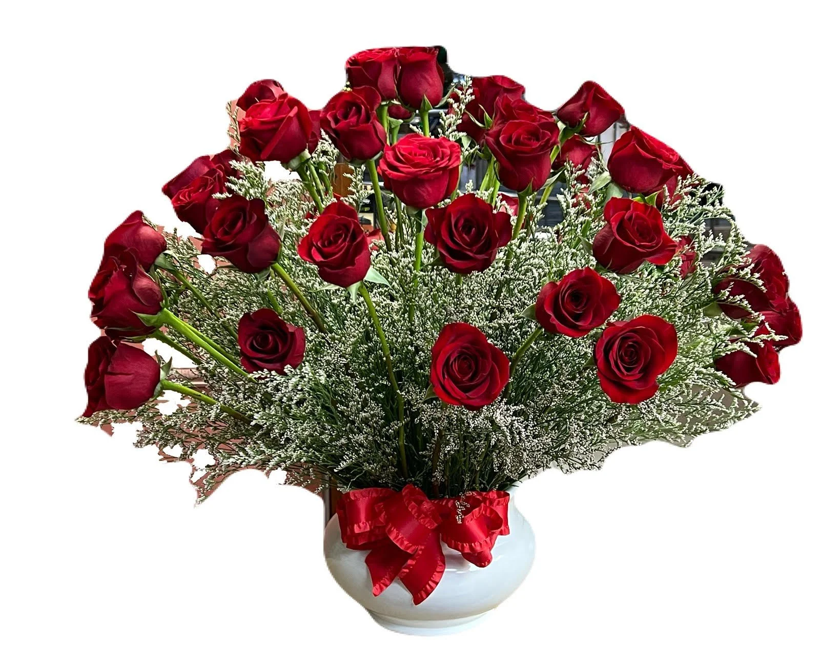 Xtra Large Vase Arrangement 50 Roses or Mix