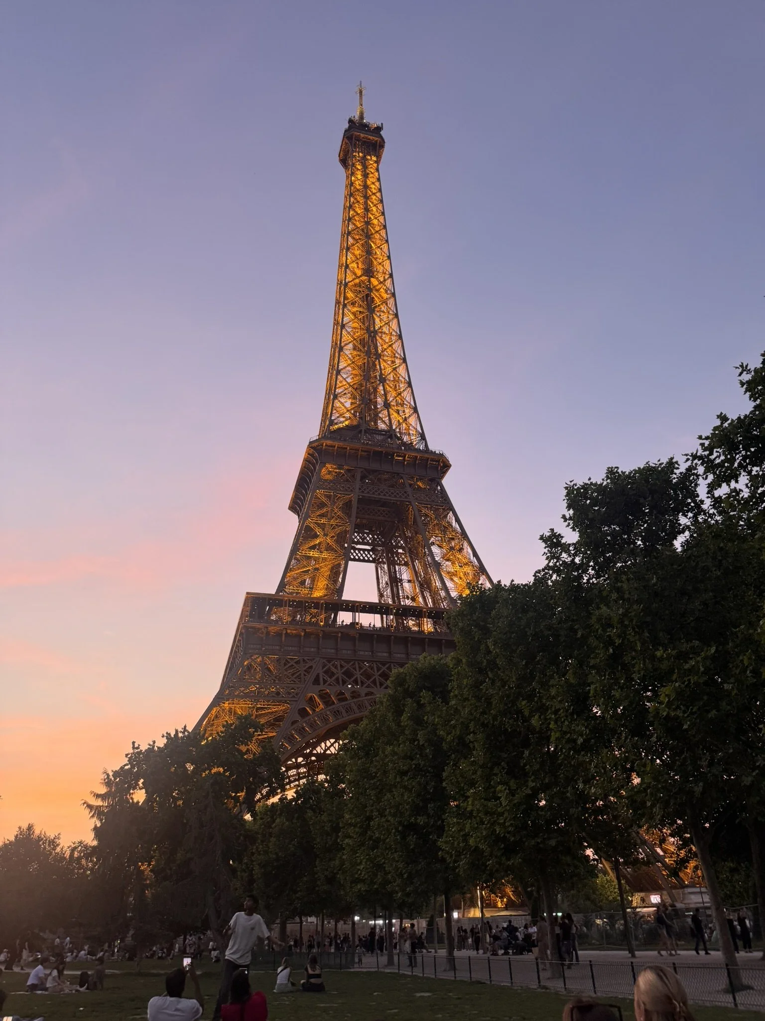 Eiffel Tower at night