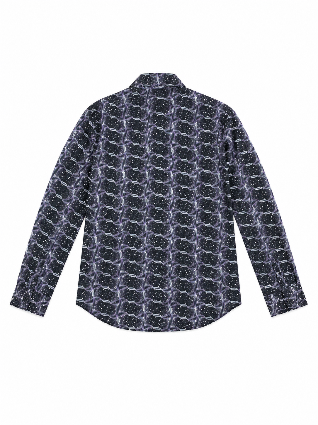 Vintage Just Cavalli oversized printed button-down — back view