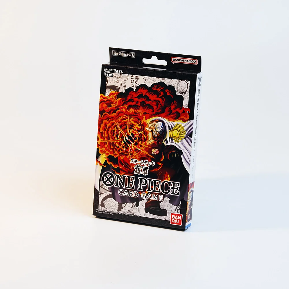one piece card game absolute justice Starter Deck Bandai St06 51 Cards cards 1 game mat The One Piece Starter Deck is more than just a deck of cards One Piece Card Game: ST6