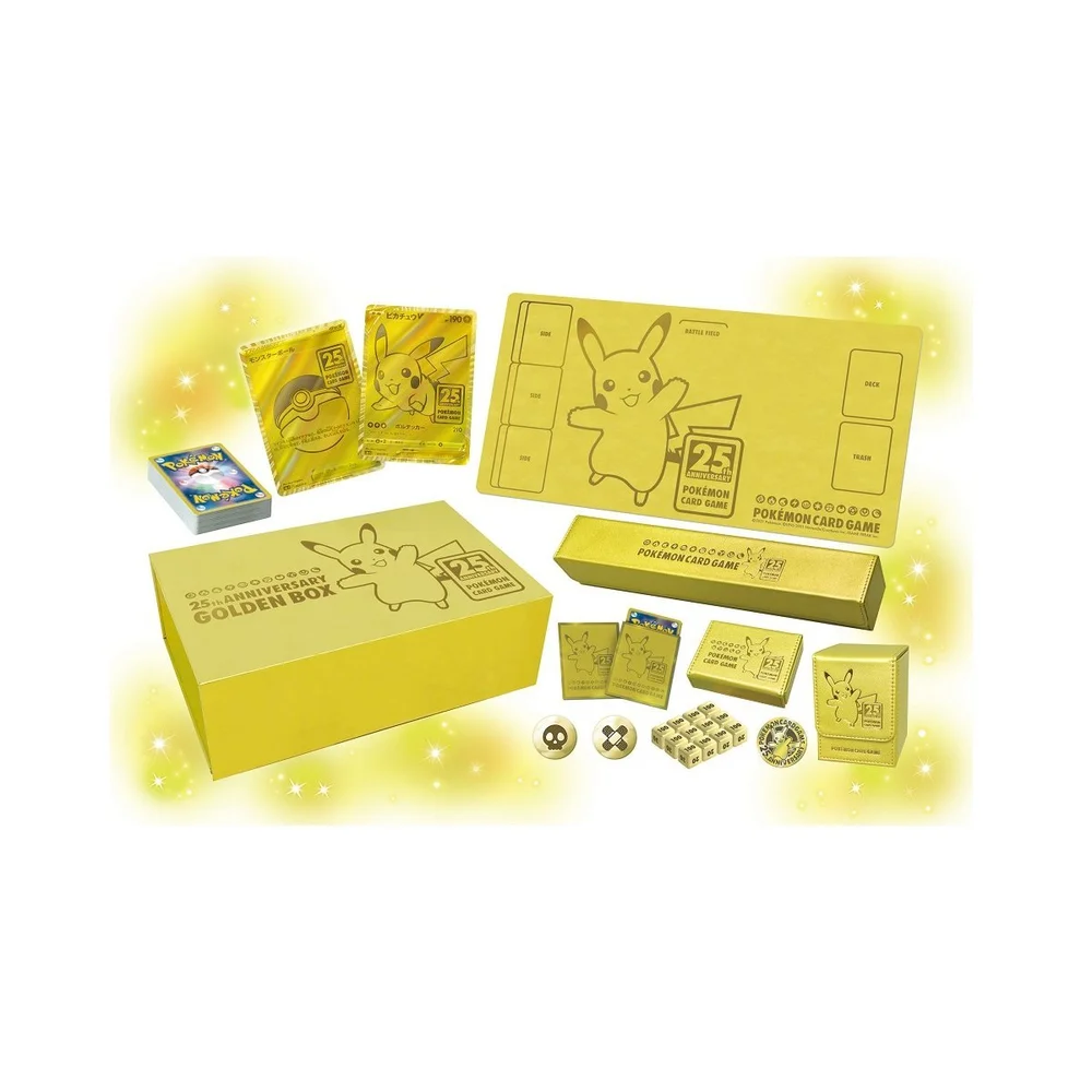 Pokemon 25th Anniversary GOLD BOX japanisch