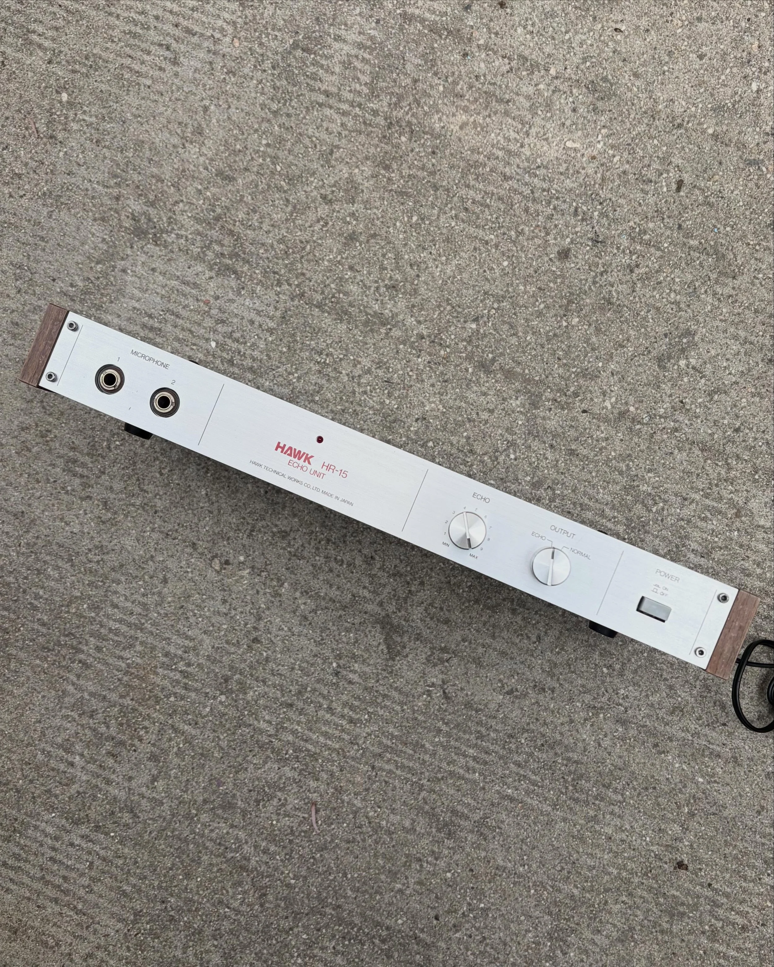 FOR SALE - $500

It&rsquo;s no Phlerb but it&rsquo;s still pretty cool.

1970s Hawk HR-15 Spring Reverb. Fully serviced. Kinda makes everything you run through it sound way better. Cooler. Warmer, even? What temperature is this thing?

100V for those