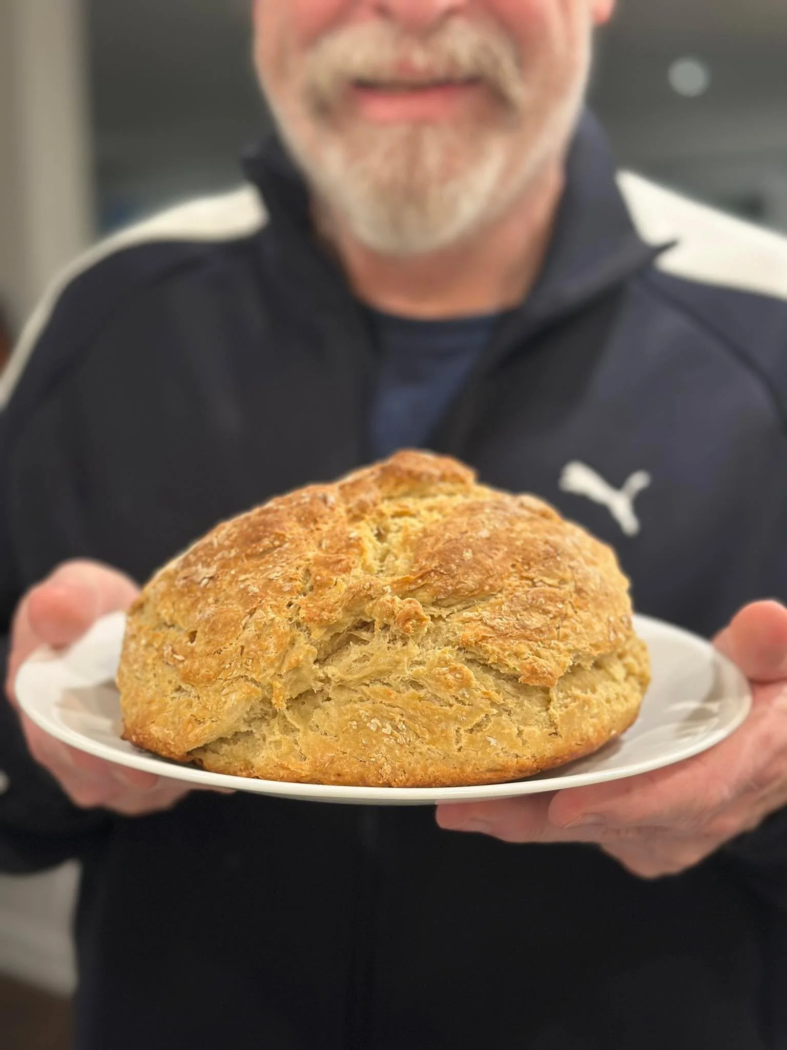 I made Irish Soda Bread for my Irish Dude. 
☘️🇮🇪💚 Tim Meehan