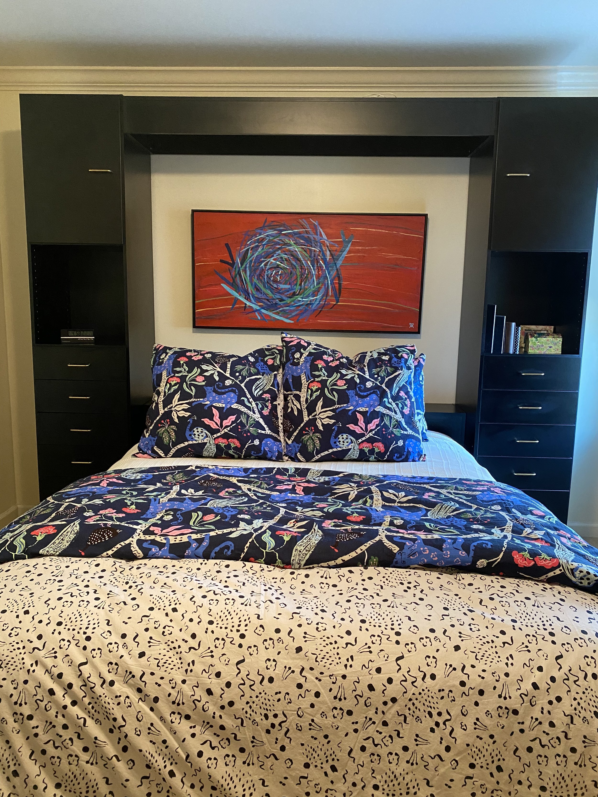 Nest installed in a client's bedroom