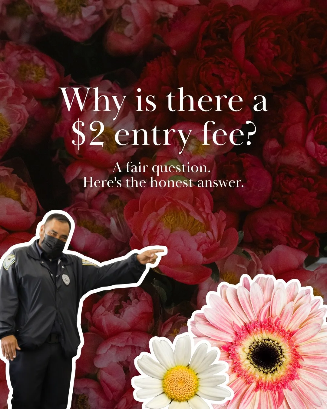 Every summer, thousands of new visitors walk through our doors and ask: &ldquo;Why is there a $2 entry fee?&rdquo;

Fair question. Here&rsquo;s the answer.

The LA Flower Market isn&rsquo;t a retail store. It&rsquo;s a working wholesale marketplace t