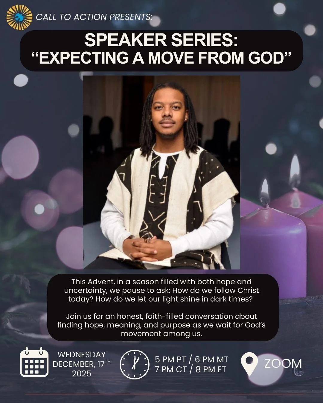CTA Speaker Series: Black Moses Advent Reflection