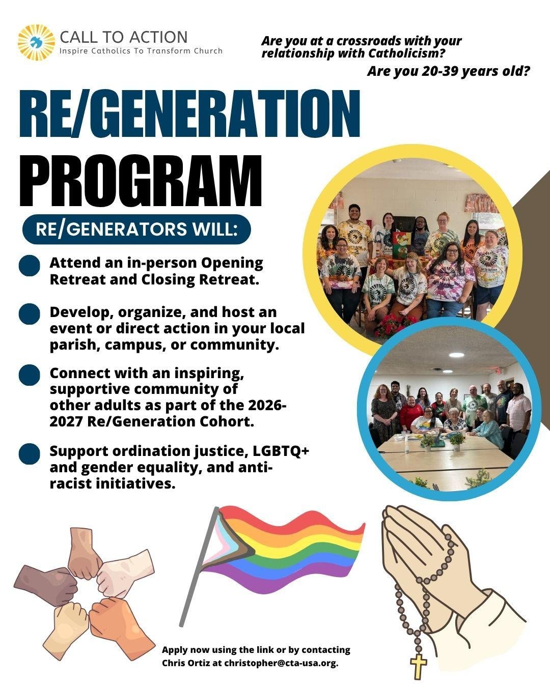 Re/Gen Applications Open Through April 30th