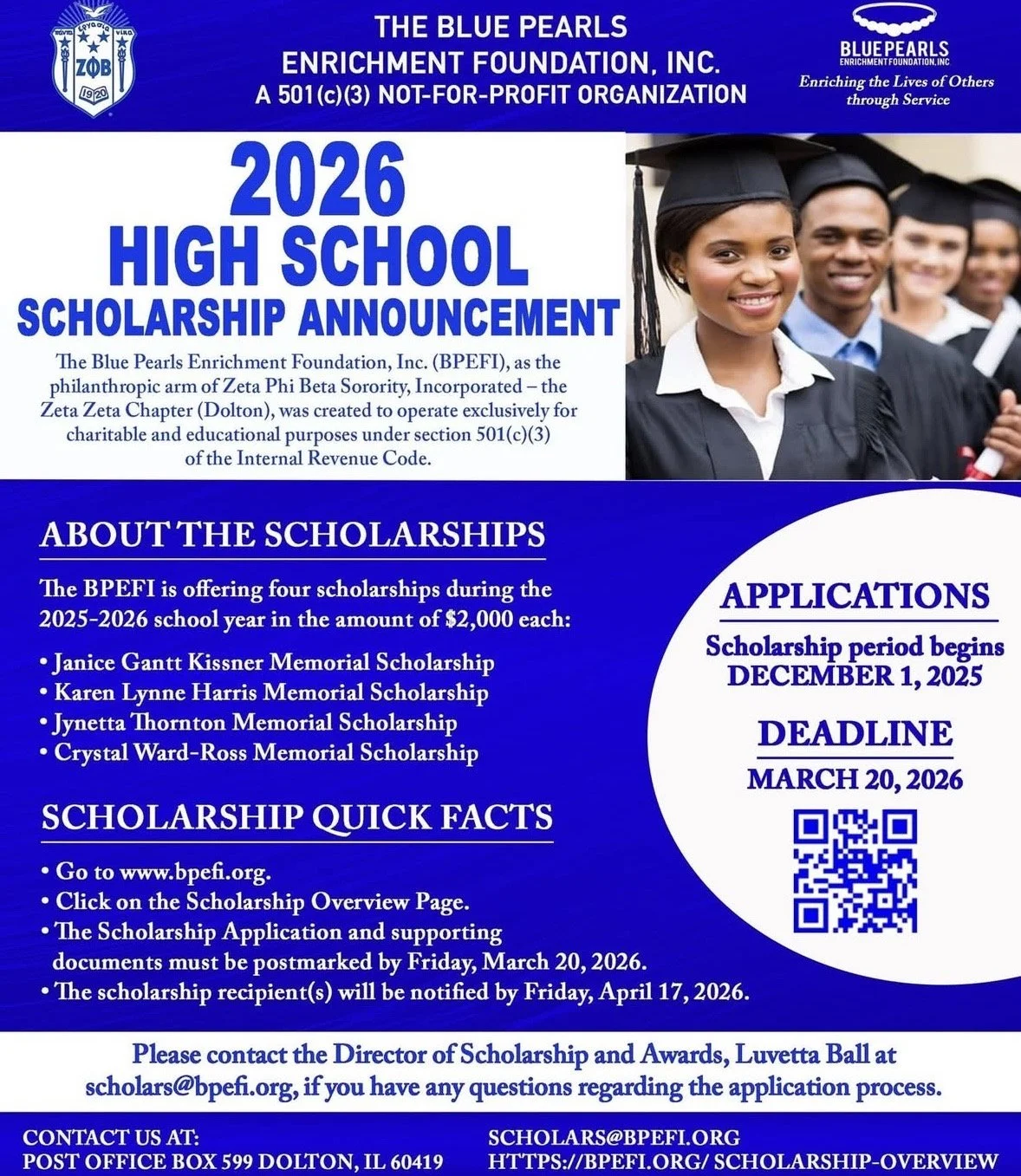 Blue Pearls Enrichment Foundation, Inc. 