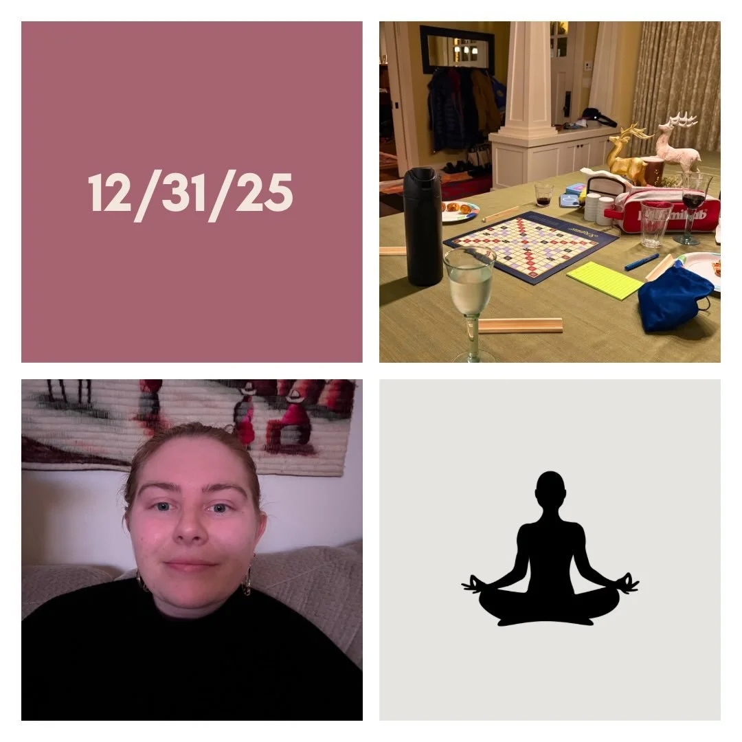 DAY 494 - 12/31/25

(No violin today! Needed some time off to help reset my creative drive a bit, didn&rsquo;t want to force anything. Did listen to some recordings from a while to reflect and keep my day musical)
🧘🏼&zwj;♀️: Yoga - (20 min) peacefu