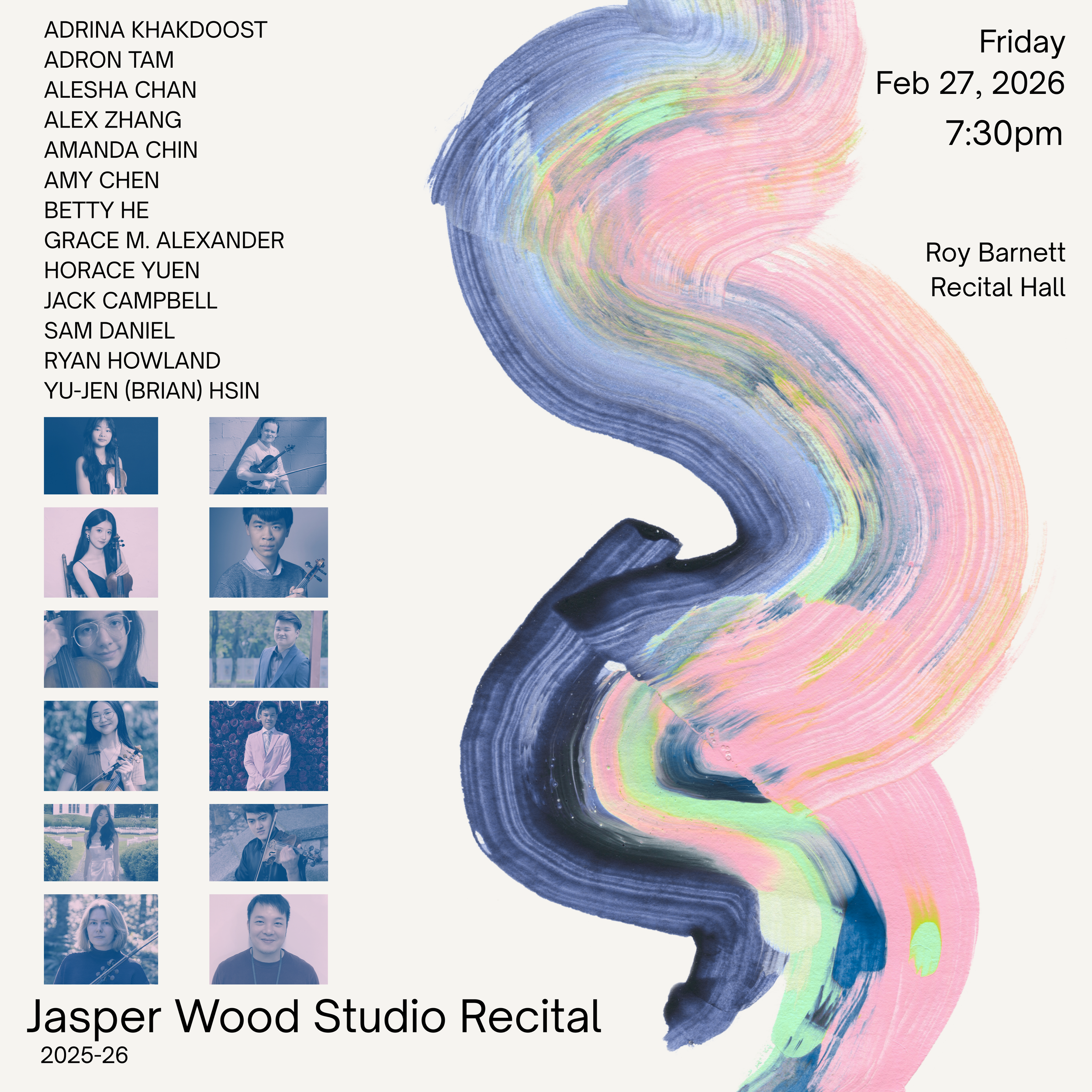 Jasper Wood Studio Recital 2025-26