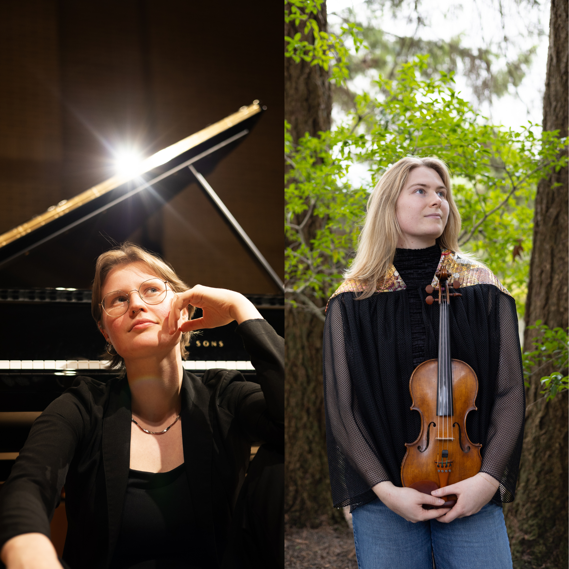 GG Duo in Recital (with Gabrielle Gagnon-Picard, piano) Piano Lunaire 2026-27 Season: Wolf Moon