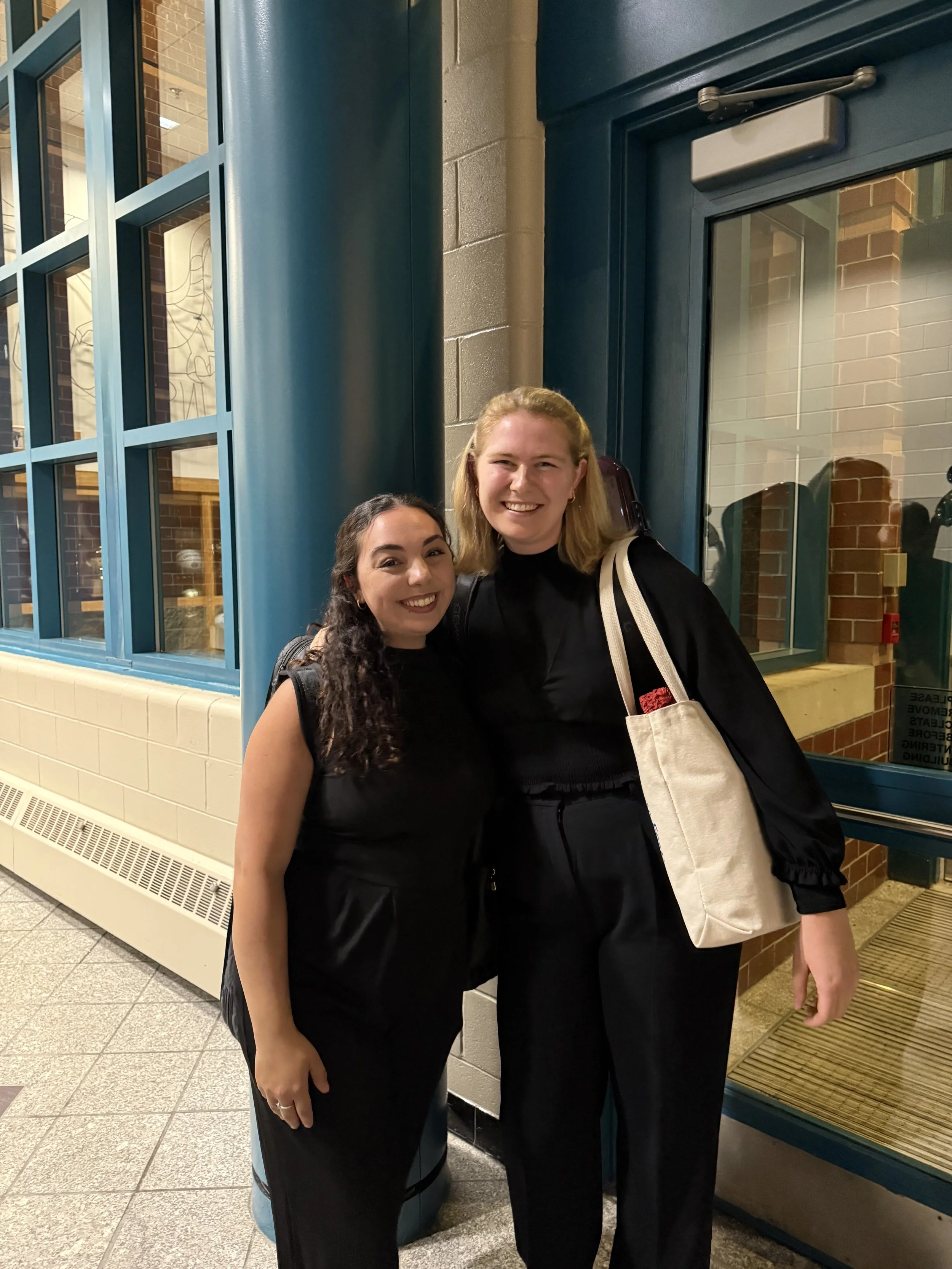 After Bowdoin Festival Orchestra Performance, Aug. 2025 (with Olga Kaminsky)