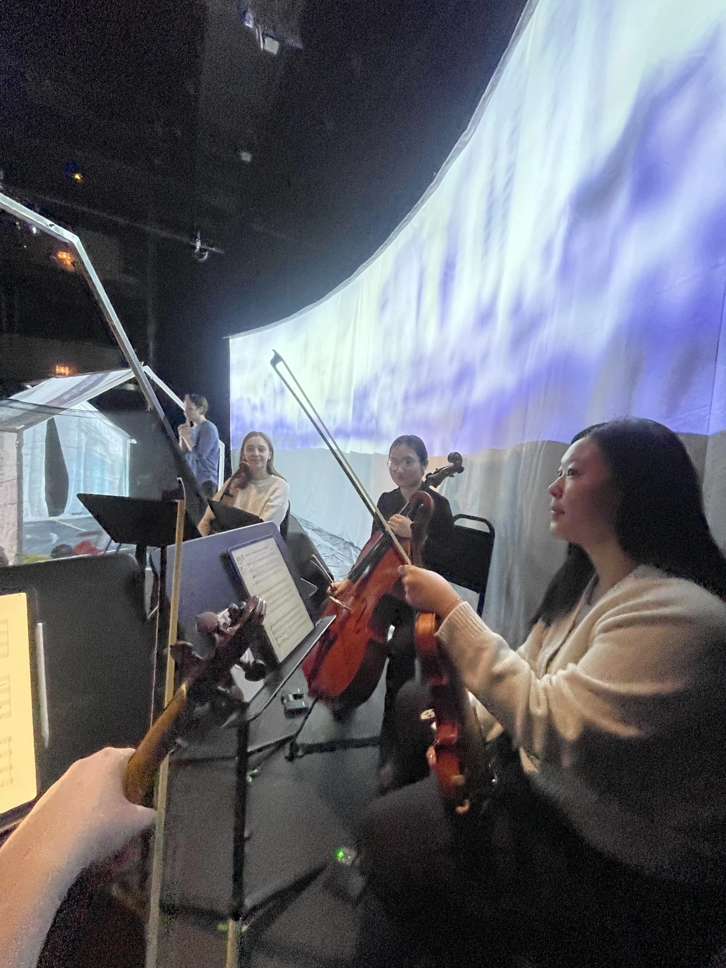 Kiuryaq Technical Residency, Apr. 2025 (with Kermode Quartet)