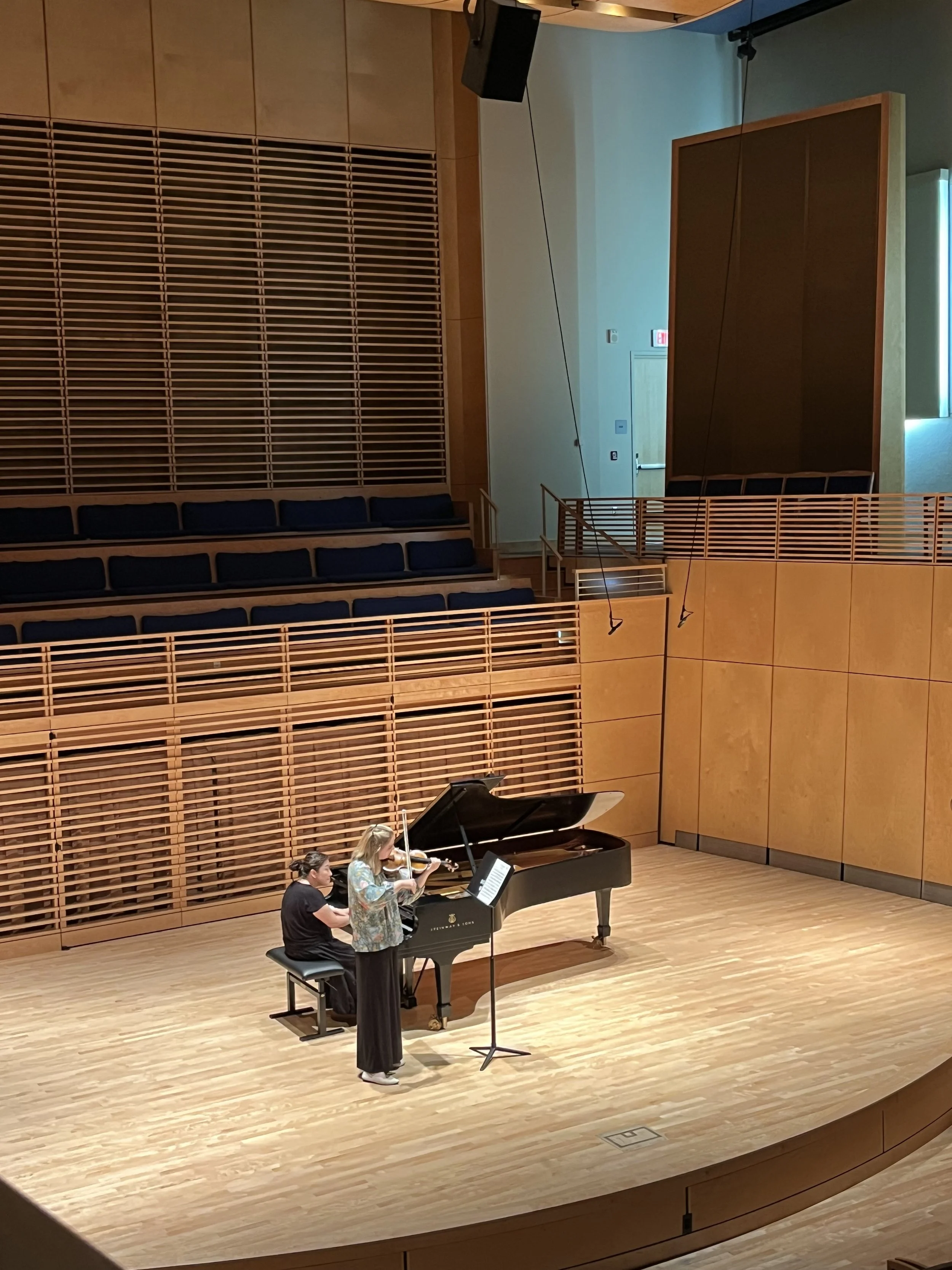 Bowdoin International Music Festival Solo Performance, July 2025 (with Narae Lee)