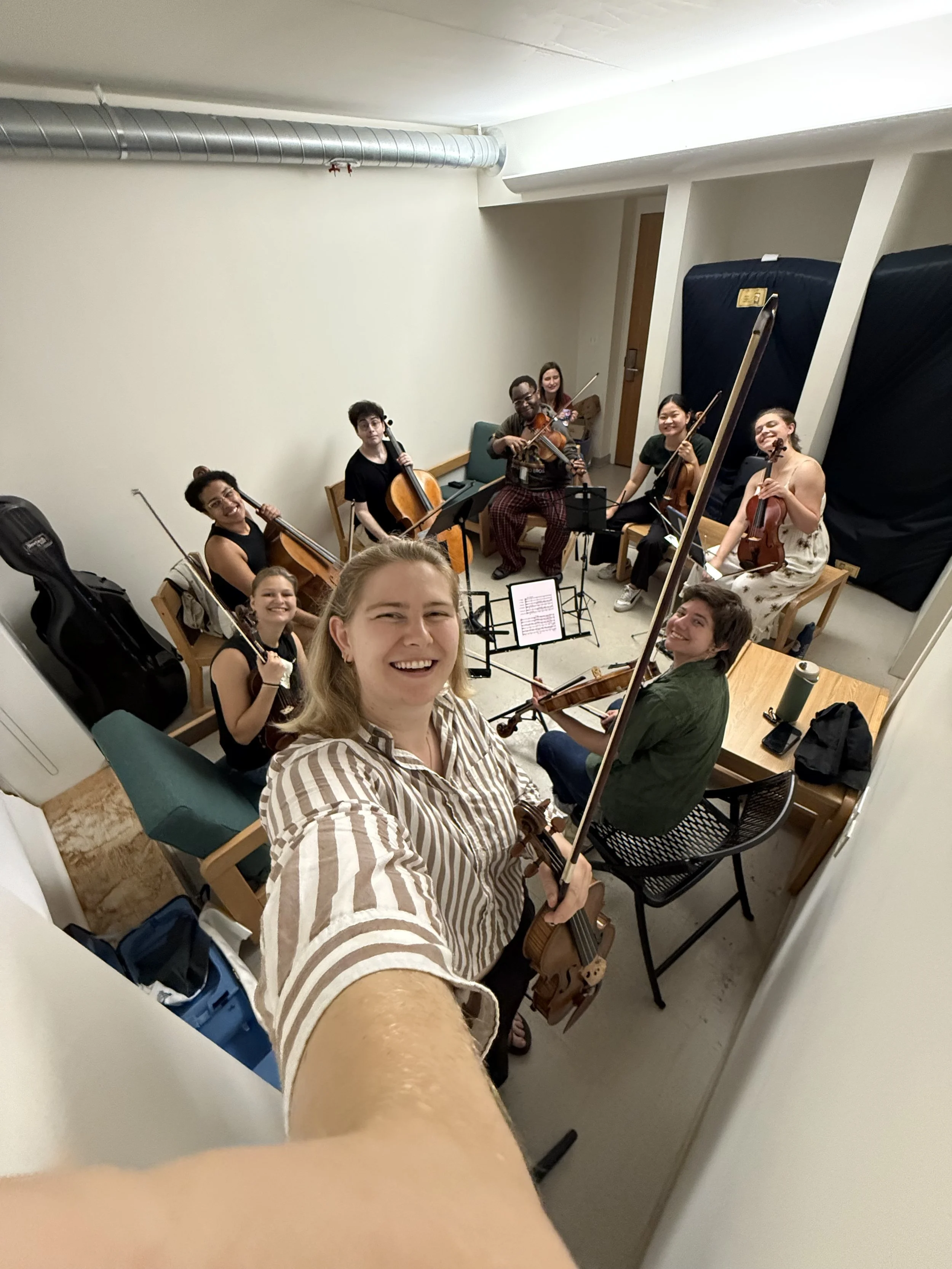 Bowdoin Sightreading with Friends, Aug. 2025
