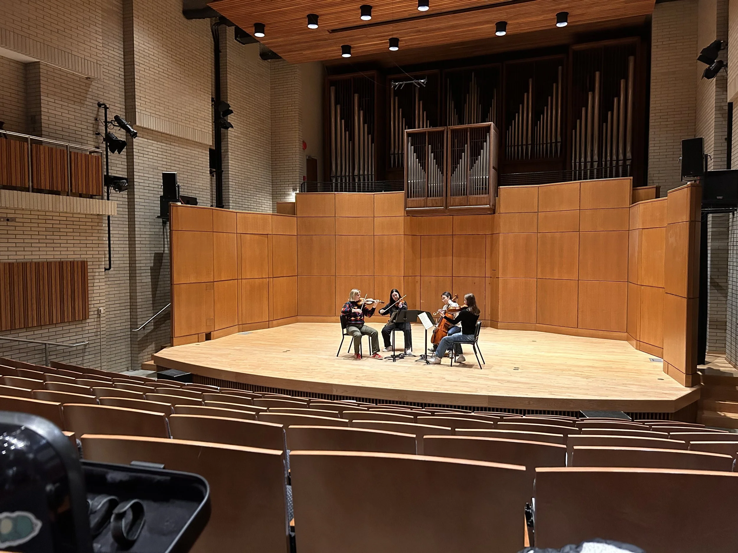 Masterclass, Jan. 2025 (with Kermode Quartet)