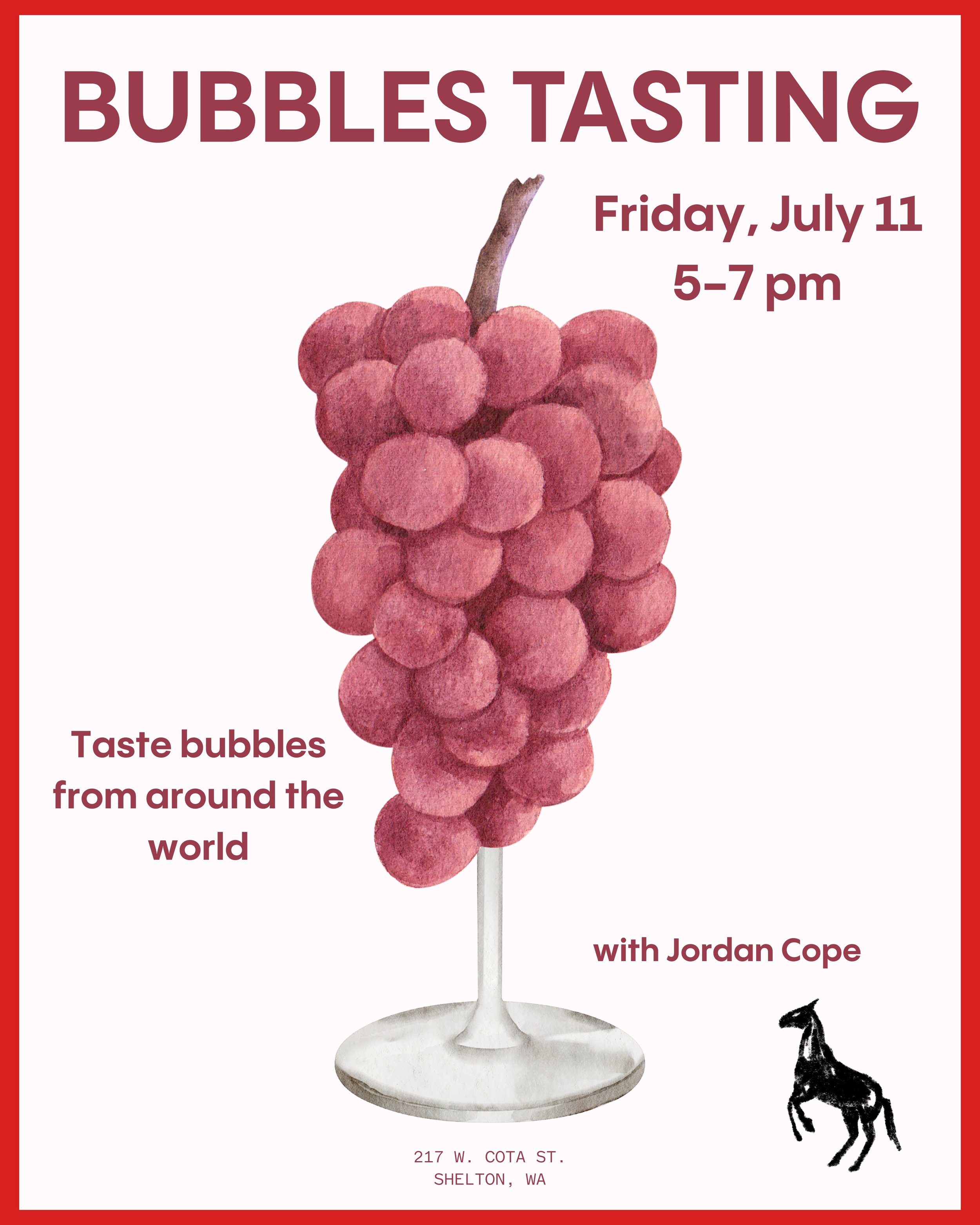 Bubbles Tasting