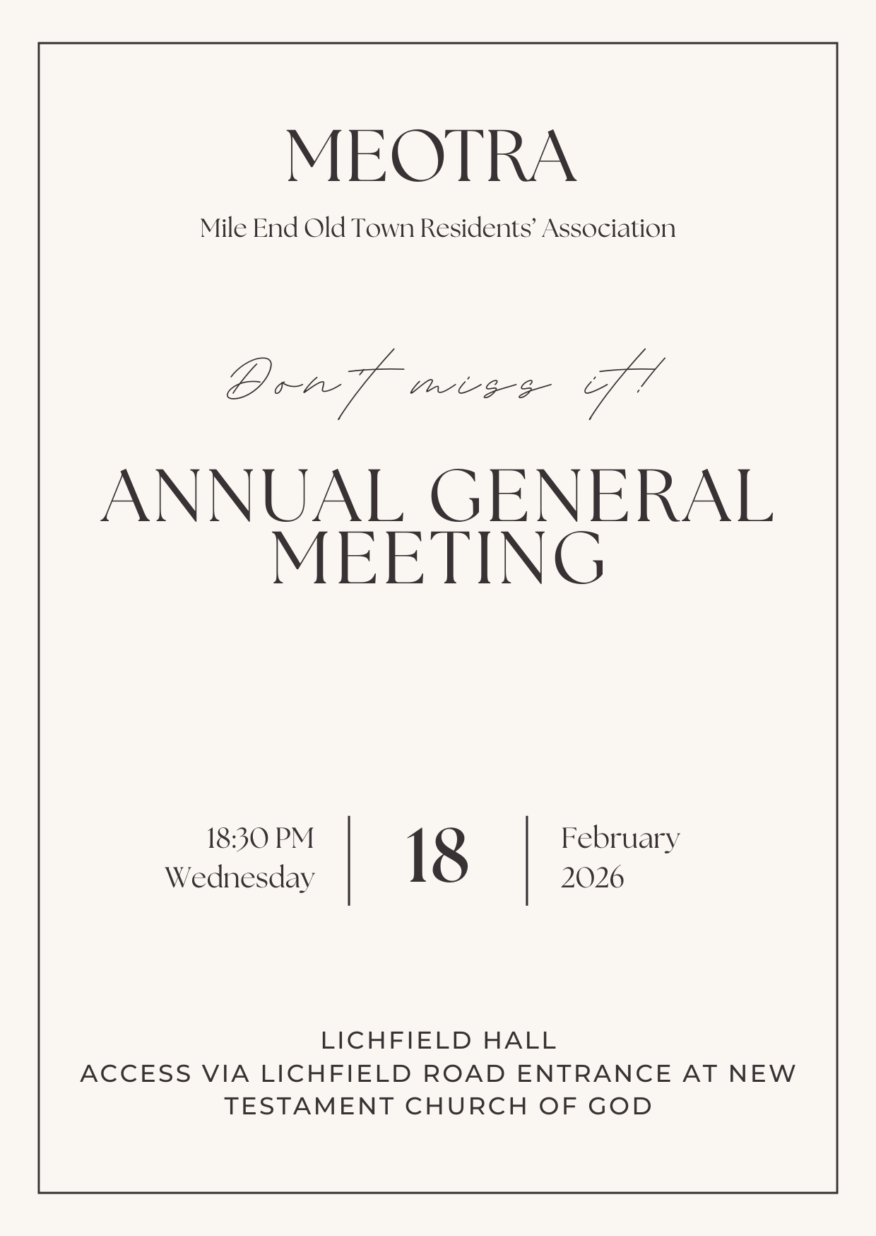 Annual General Meeting