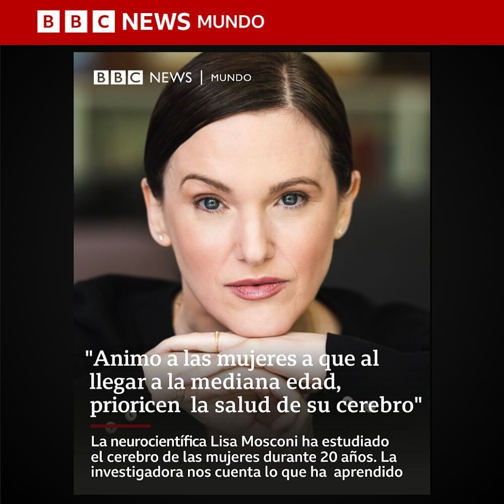 Truly honored to be featured in @bbcnews @bbcmundo today. I am delighted that the interview is available in Spanish, too (link in bio). 

For all those who have asked if a Spanish version of The XX Brain is available, the answer is YES! You can find 