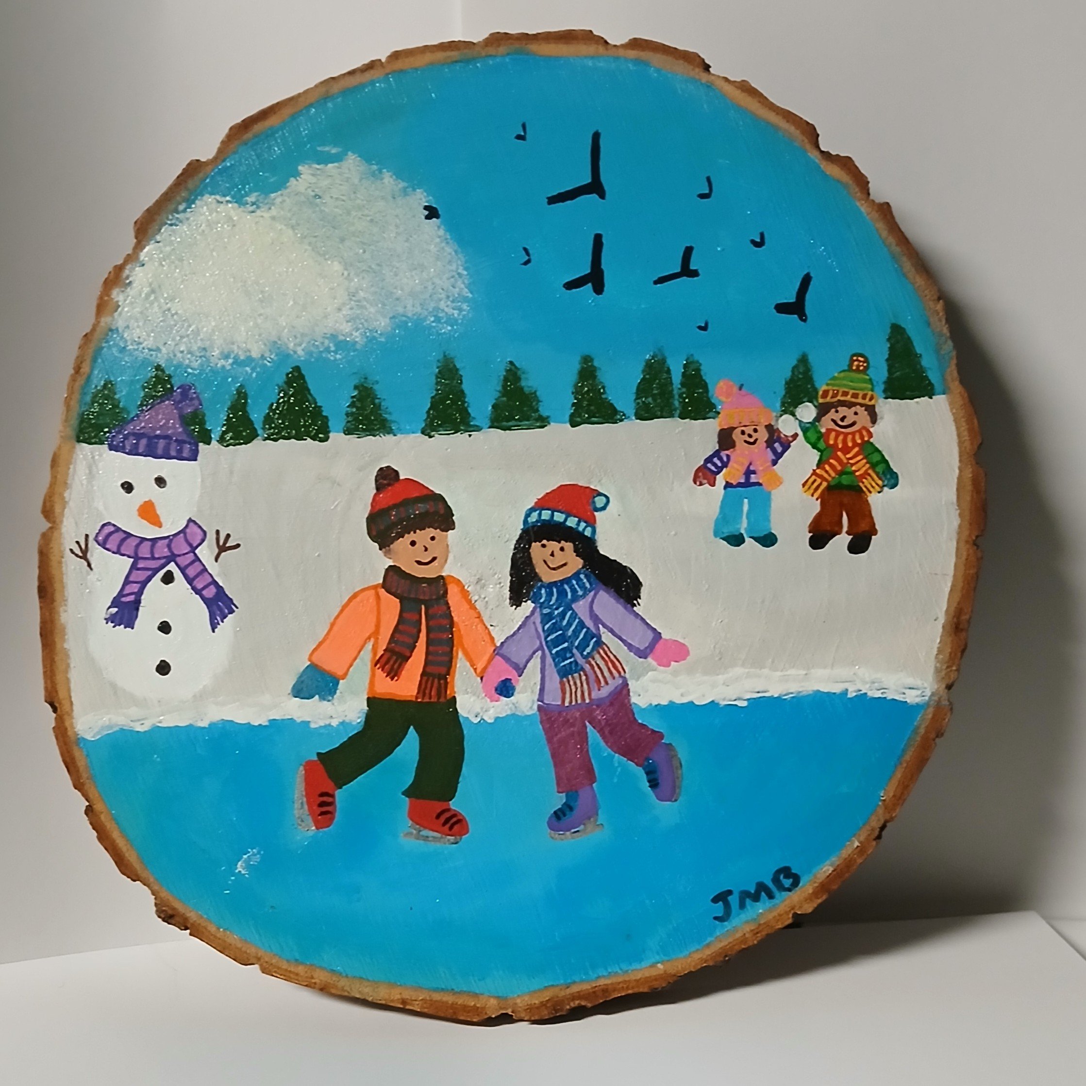 JC-JCP3 Winter Fun Acrylic Painting