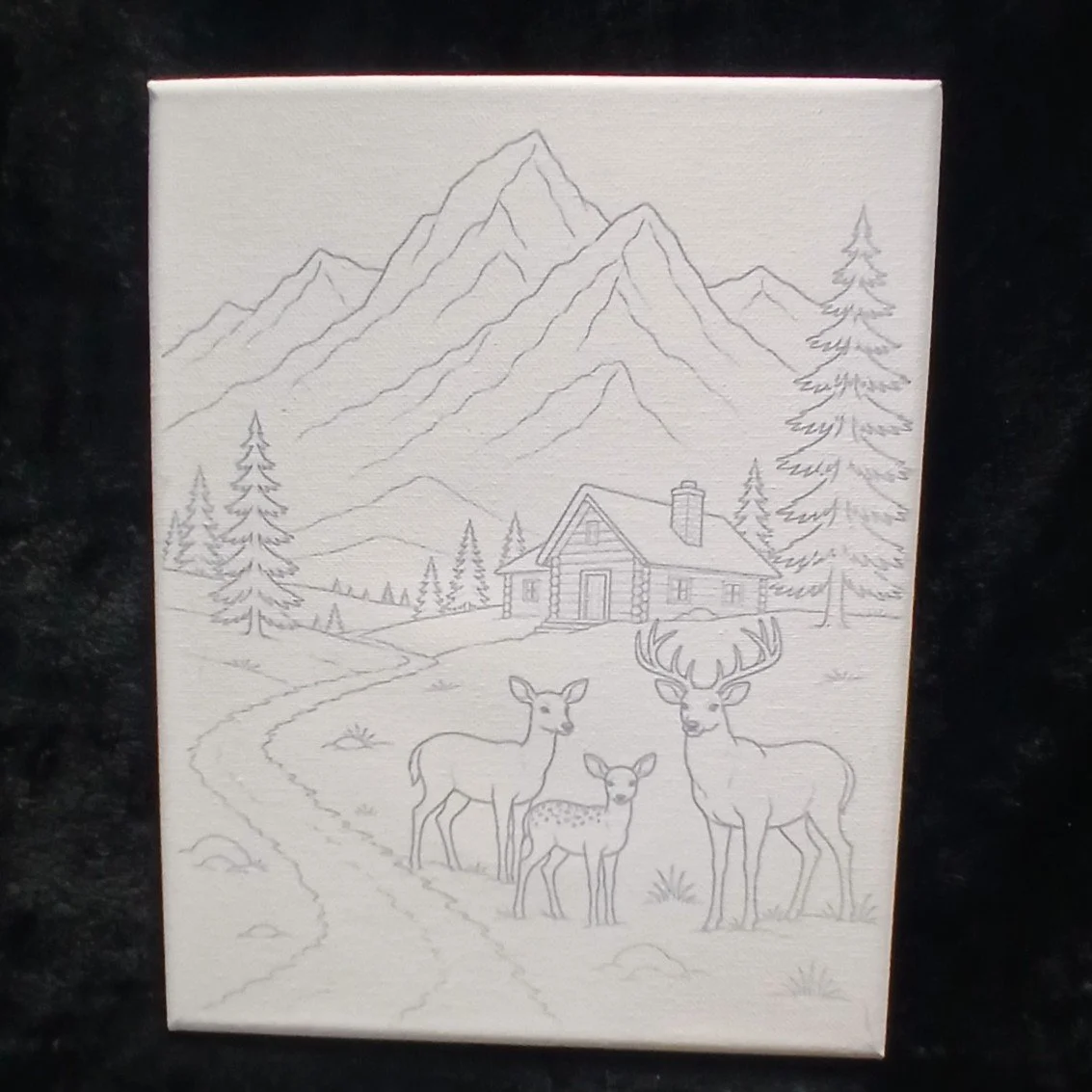 #AC-PK61 Ready, Set, Paint! – Deer Crossing