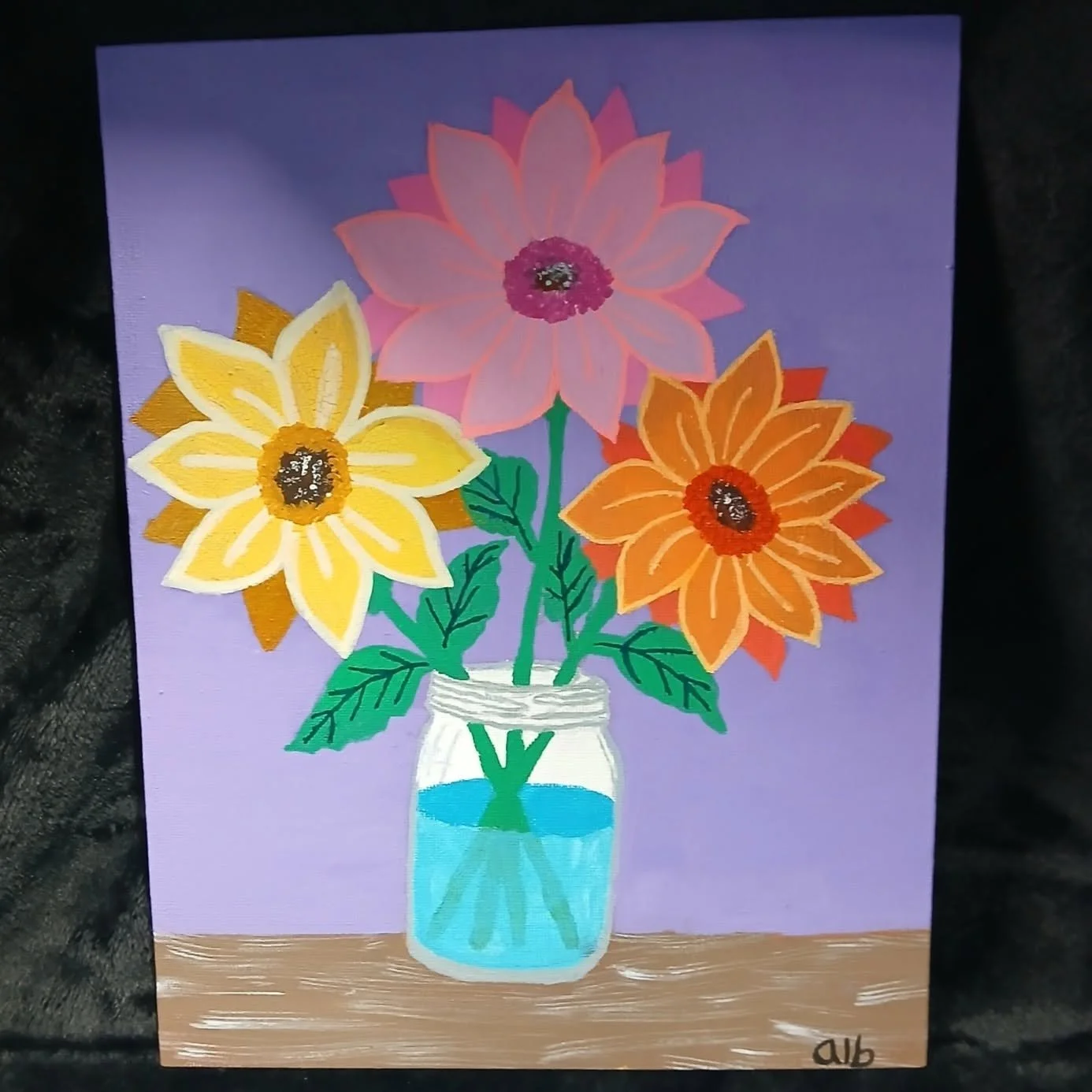 #AC-P209 Three Blooms