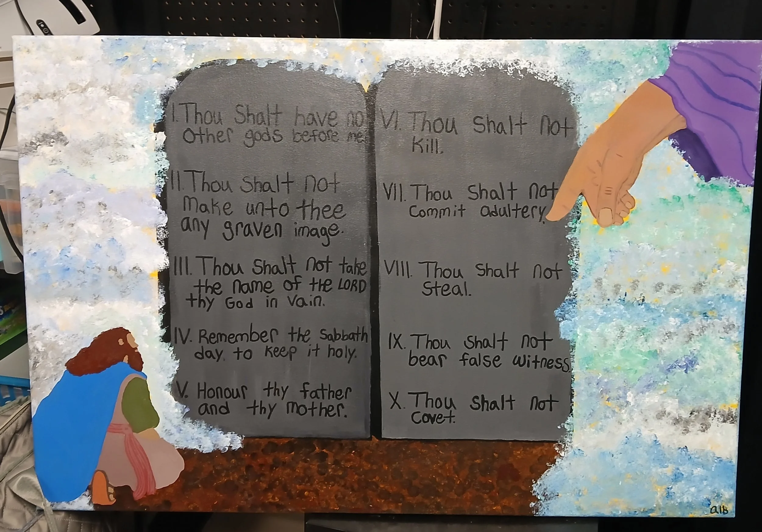 #AC-P175 Moses and the Ten Commandments