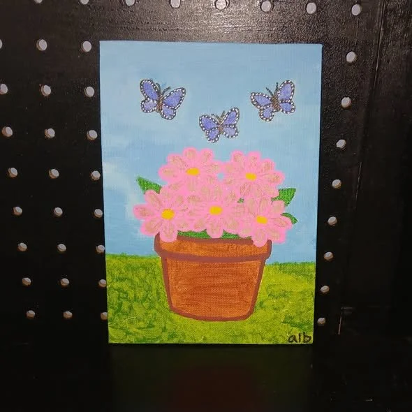 #AC-P205 A Little Garden Joy