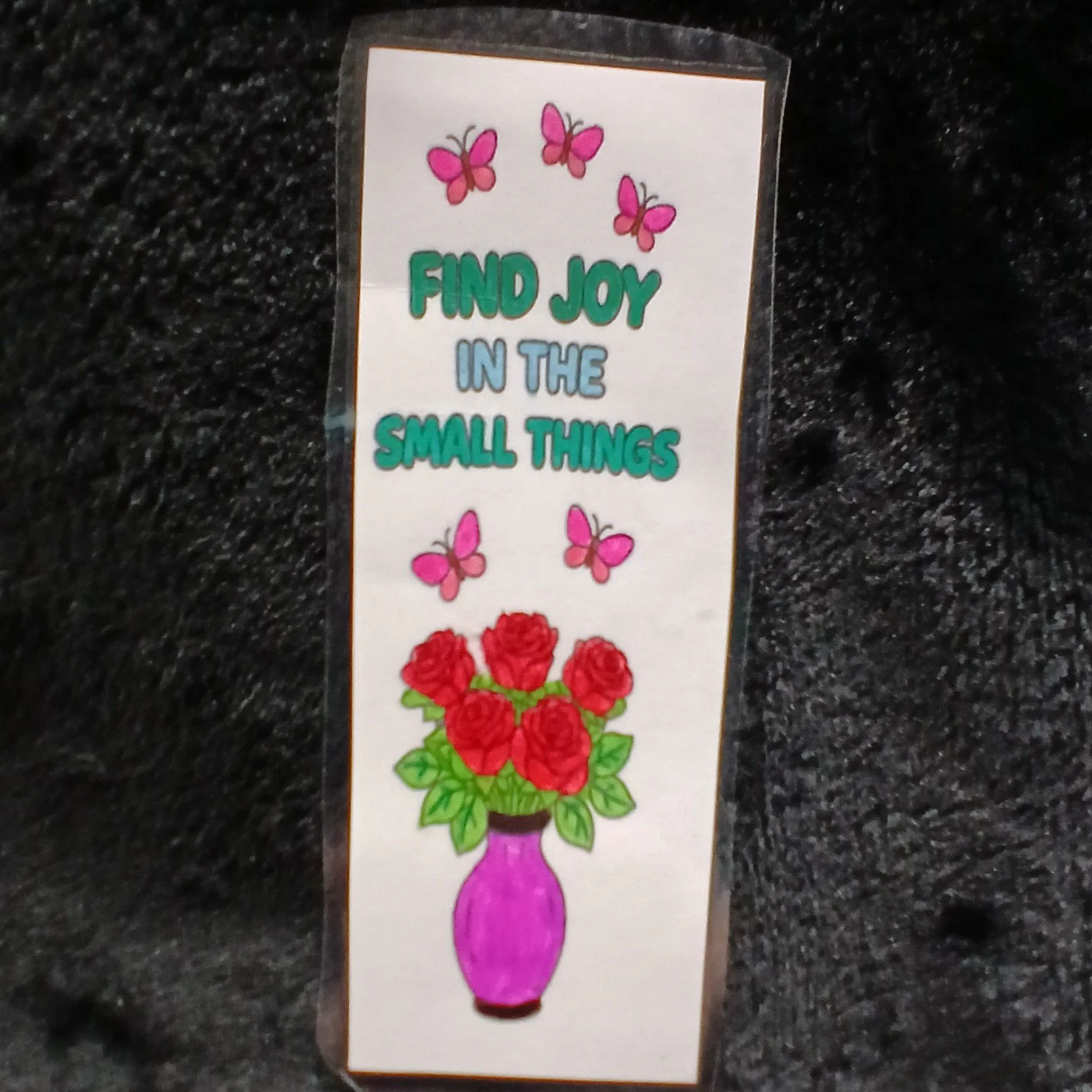 #AC-B9-15 Small Handmade Encouragement Bookmarks