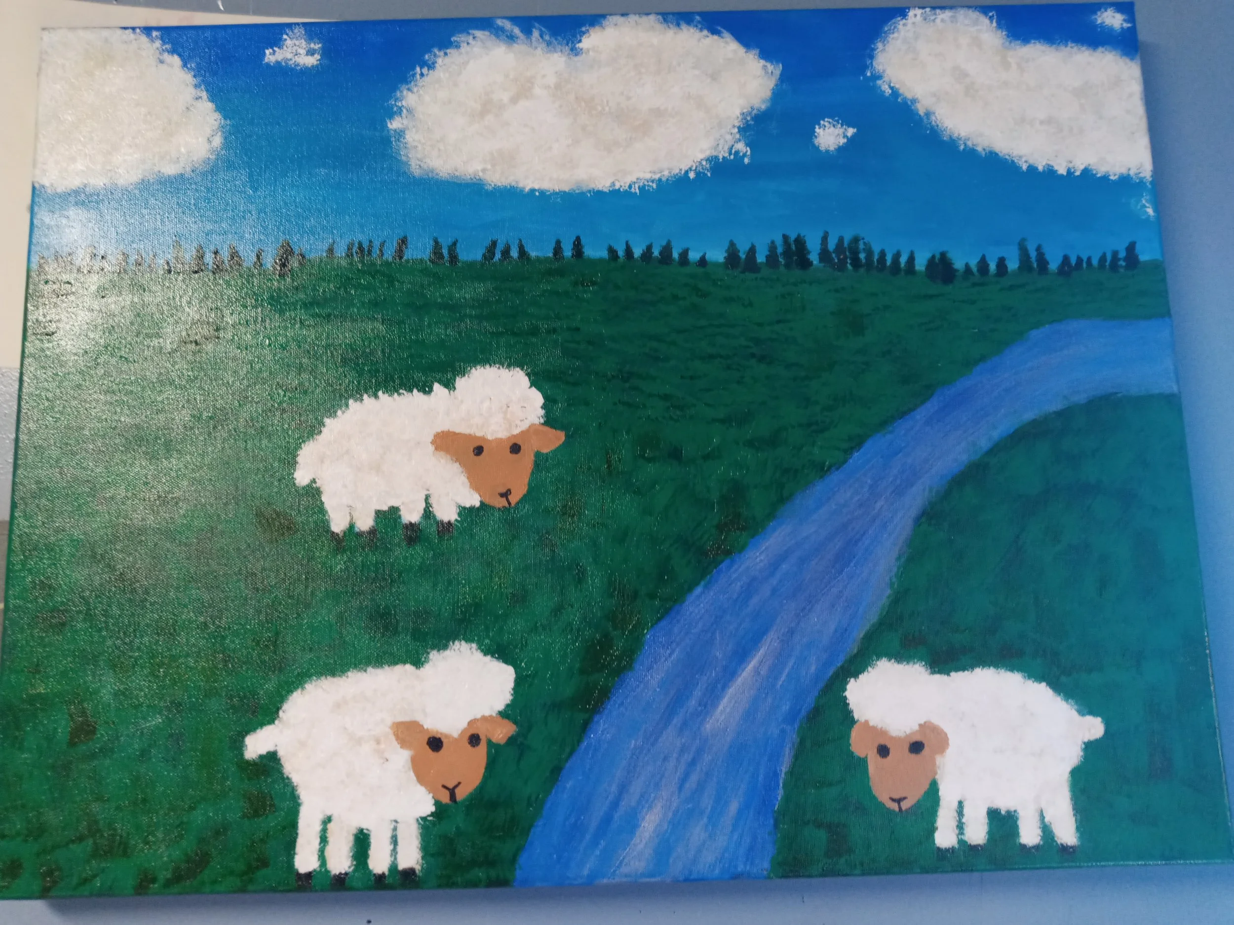 #JC-JCP6  Three Little Sheep