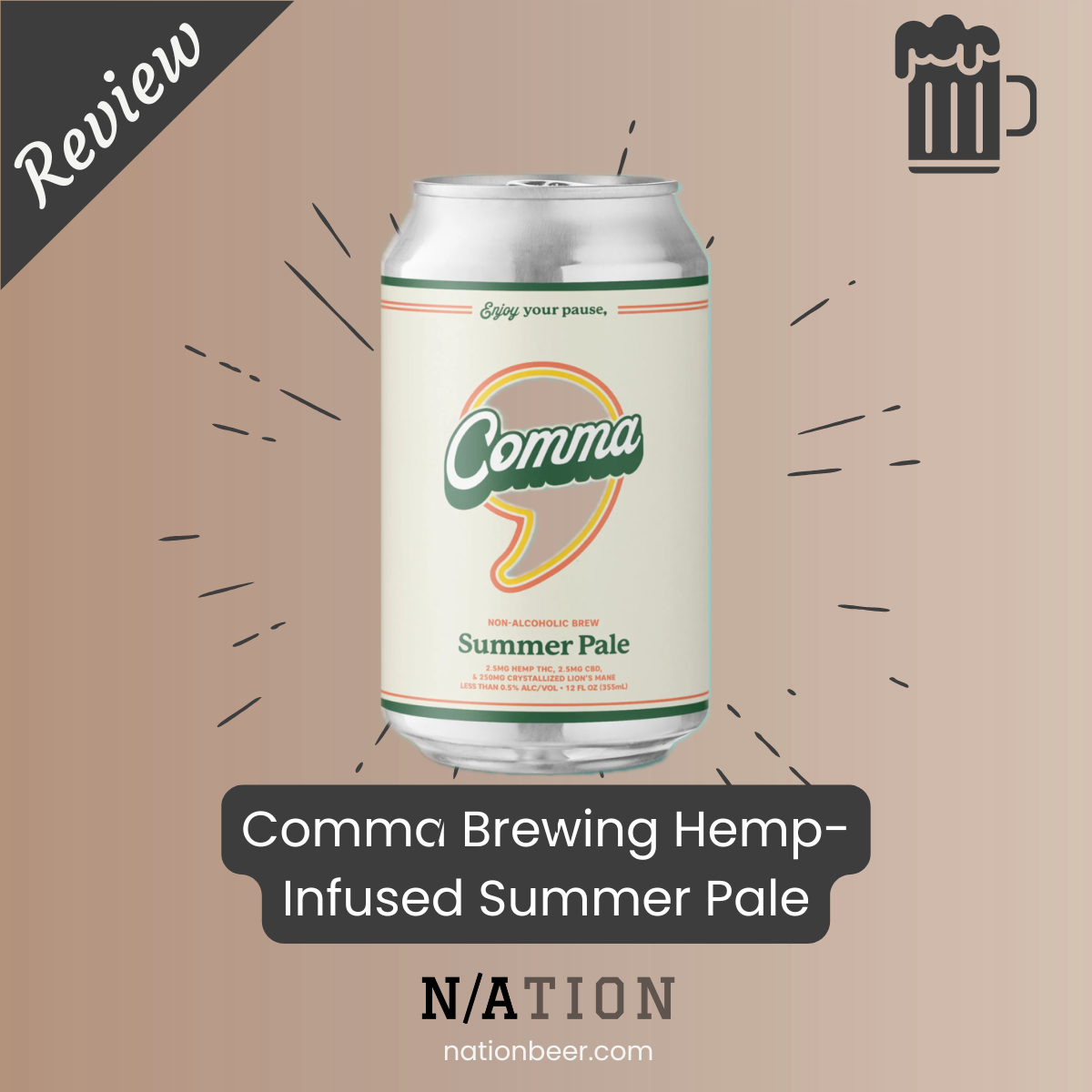 REVIEW: Comma Brewing Summer Pale