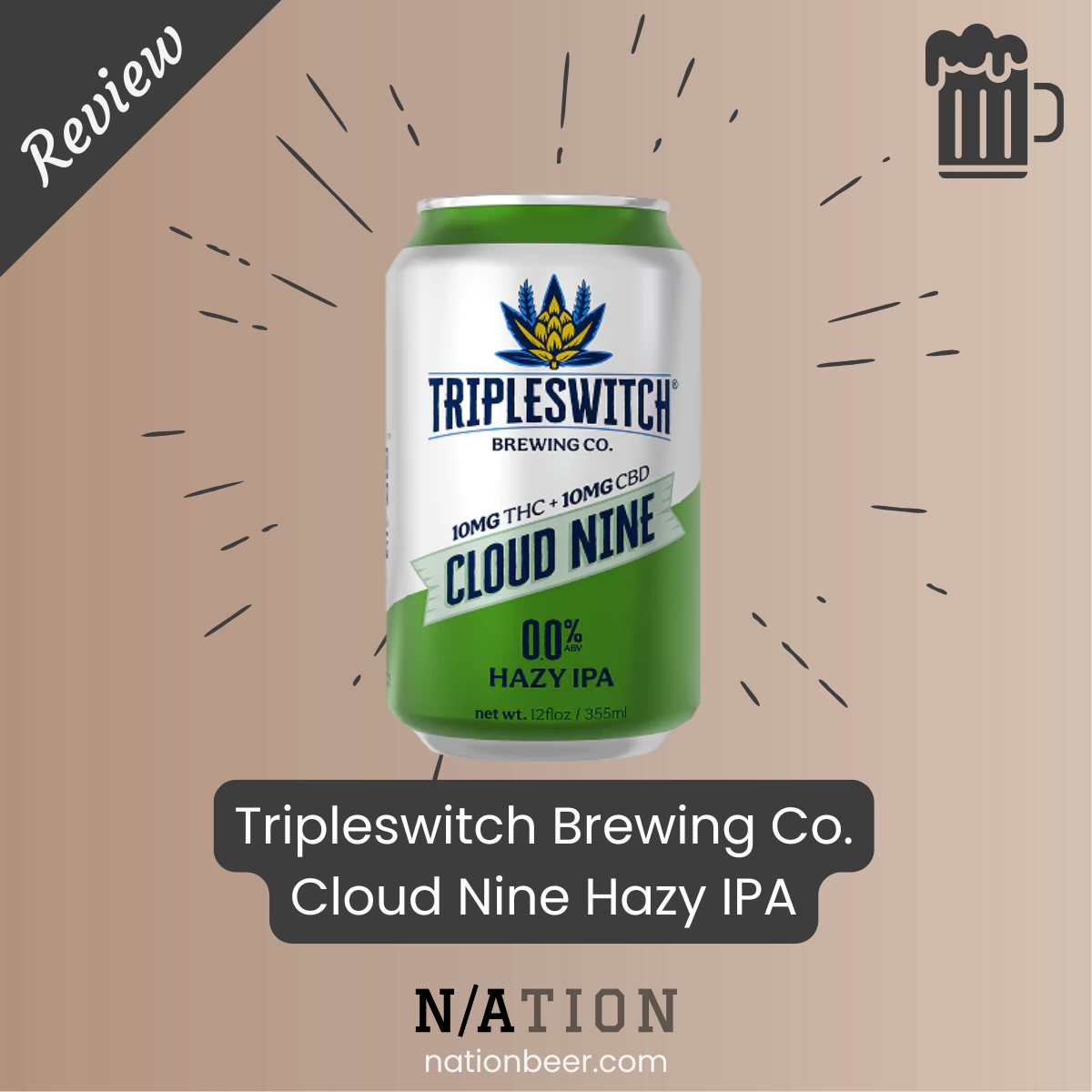 REVIEW: Tripleswitch Brewing Hazy IPA