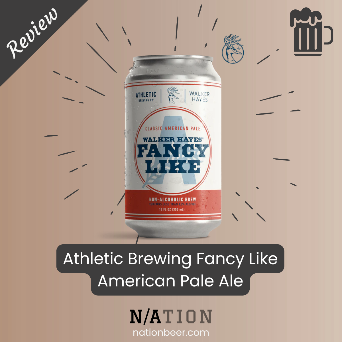 REVIEW: Athletic Brewing Fancy Like Classic Pale